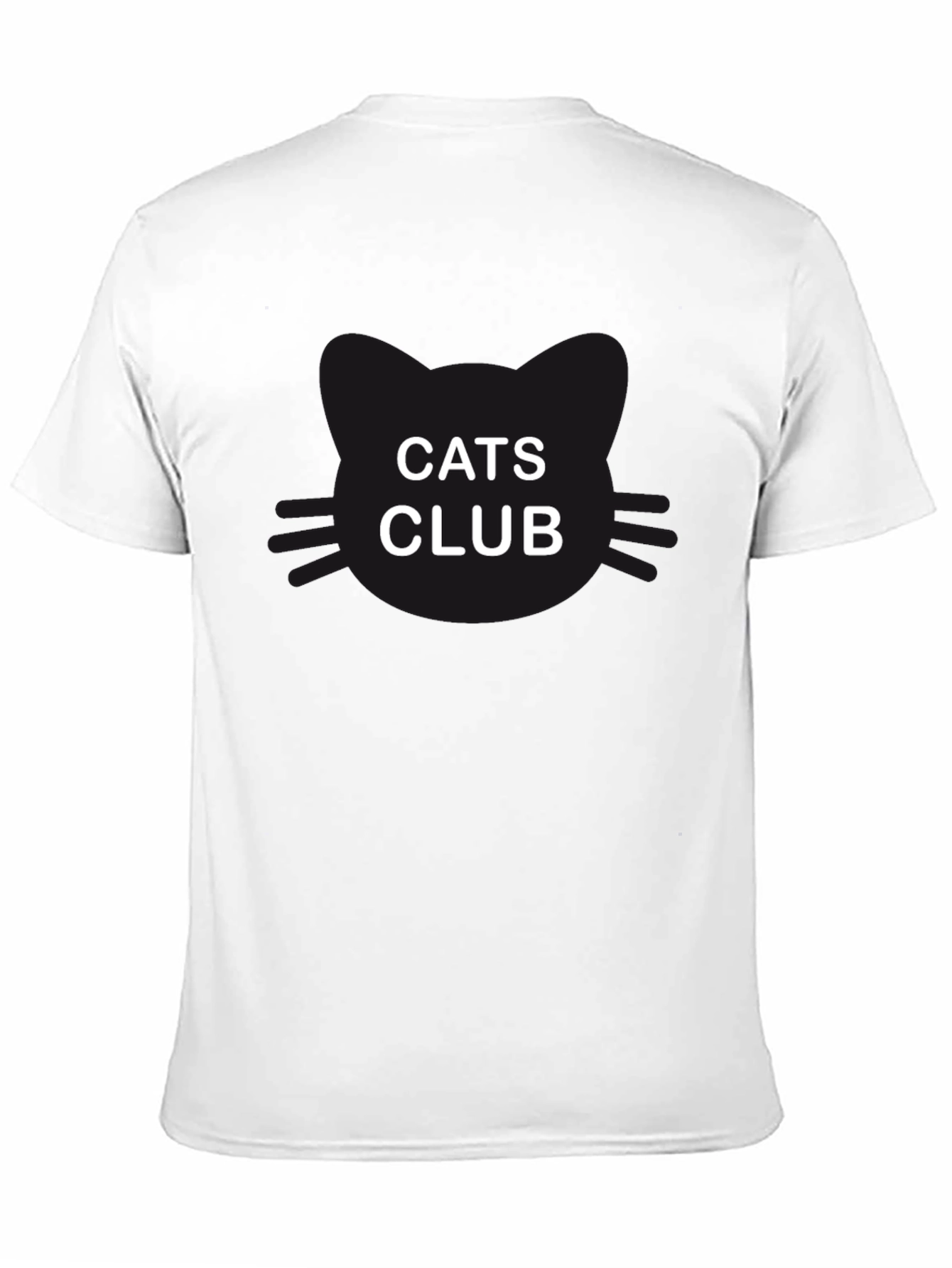 Cats Club Black T-Shirt