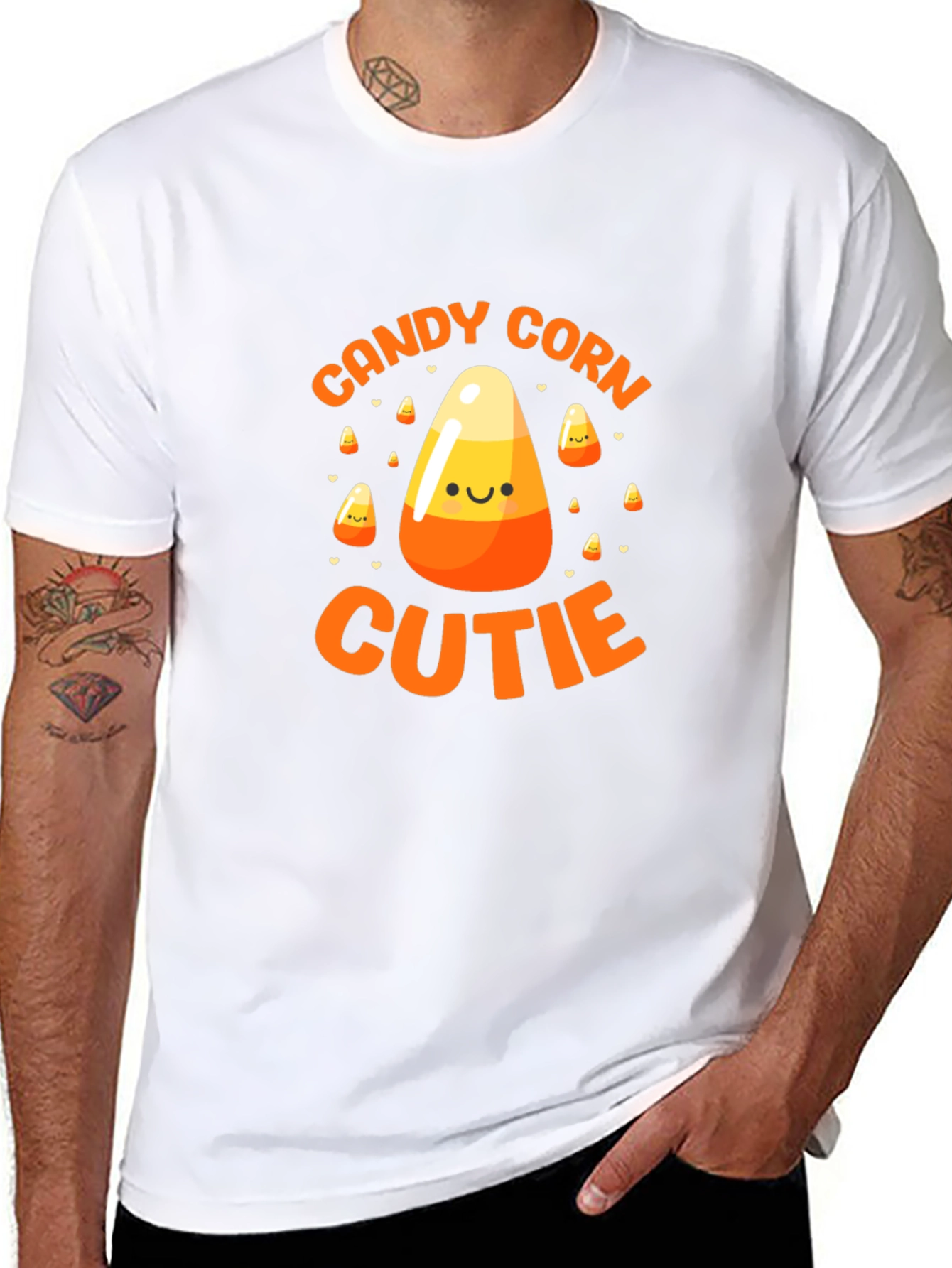 Candy Corn Cutie Halloween T-Shirt