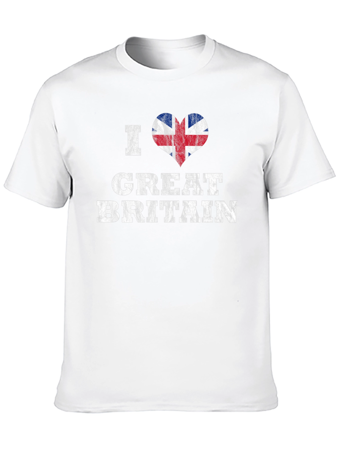 I Heart Great Britain Black T-Shirt