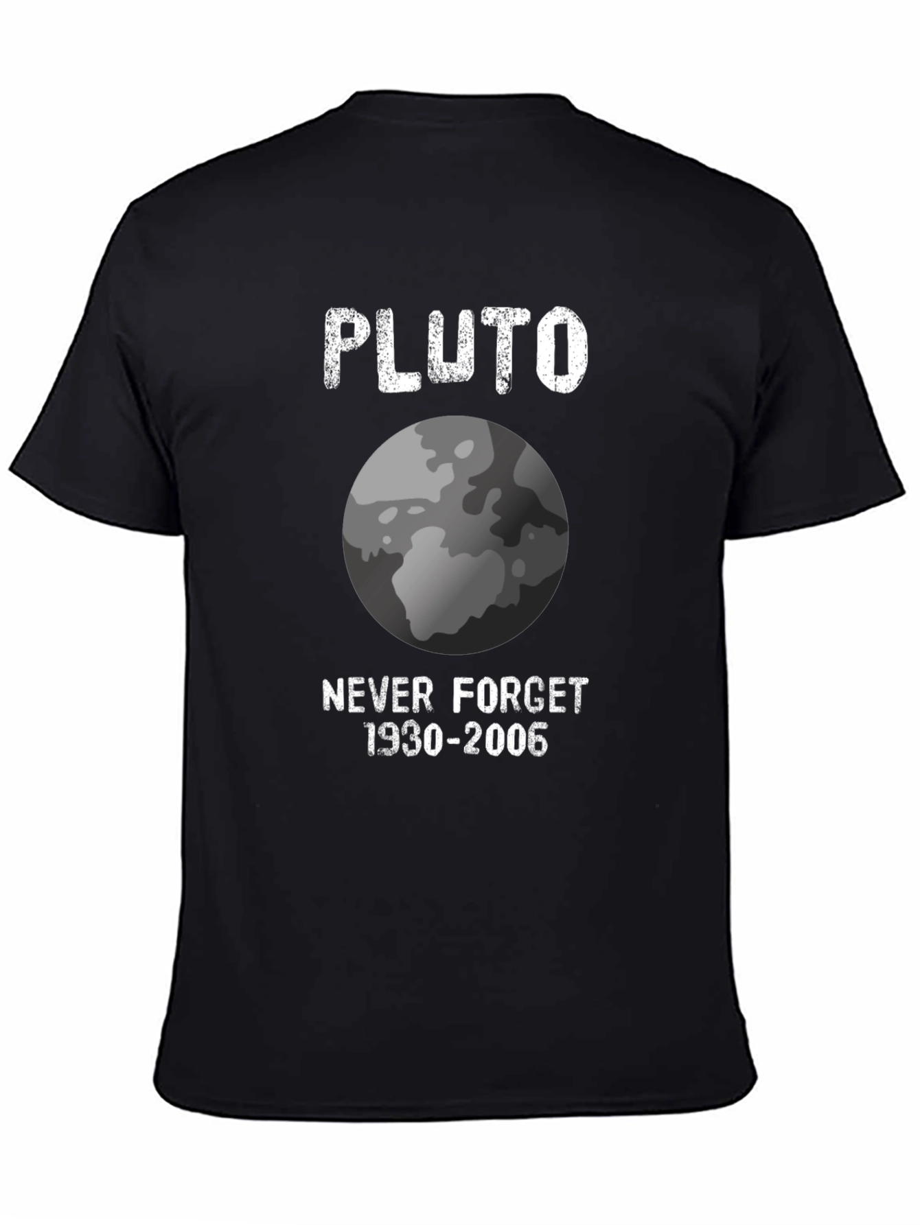 Pluto Never Forget T-Shirt Retro Design