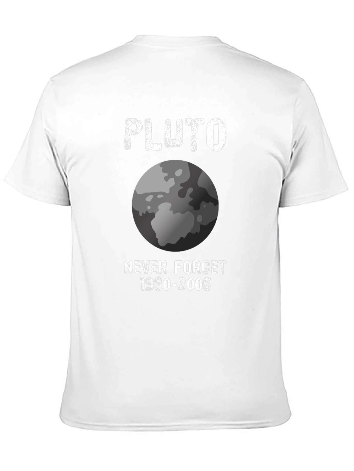 Pluto Never Forget T-Shirt Retro Design