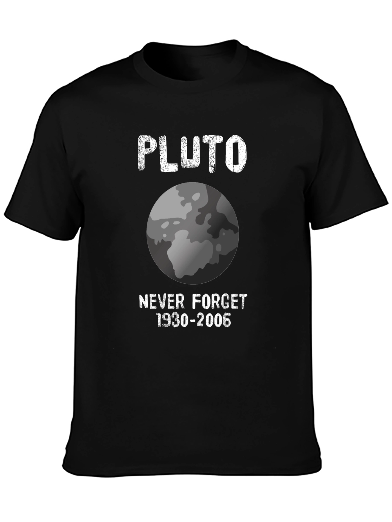 Pluto Never Forget T-Shirt Retro Design