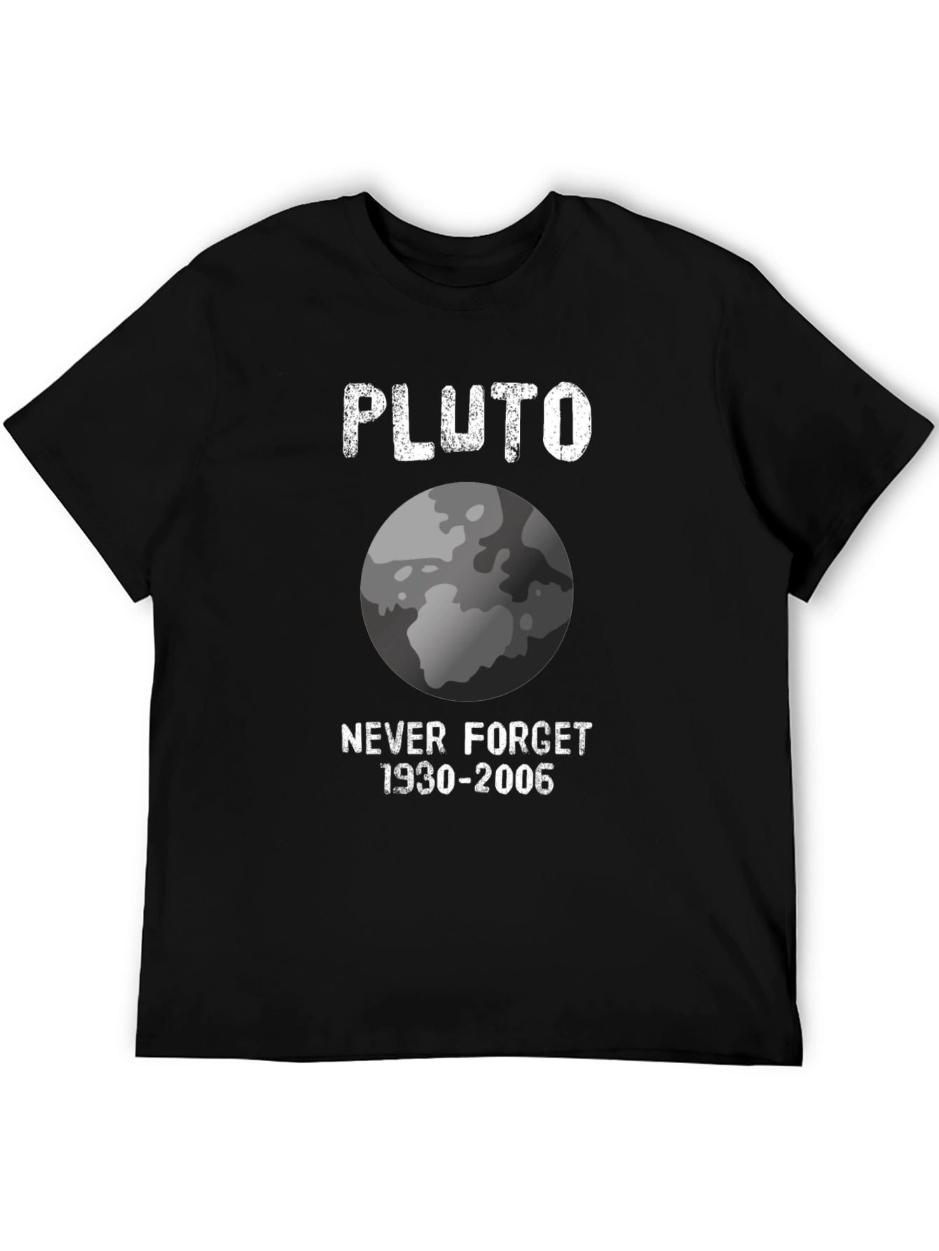 Pluto Never Forget T-Shirt Retro Design