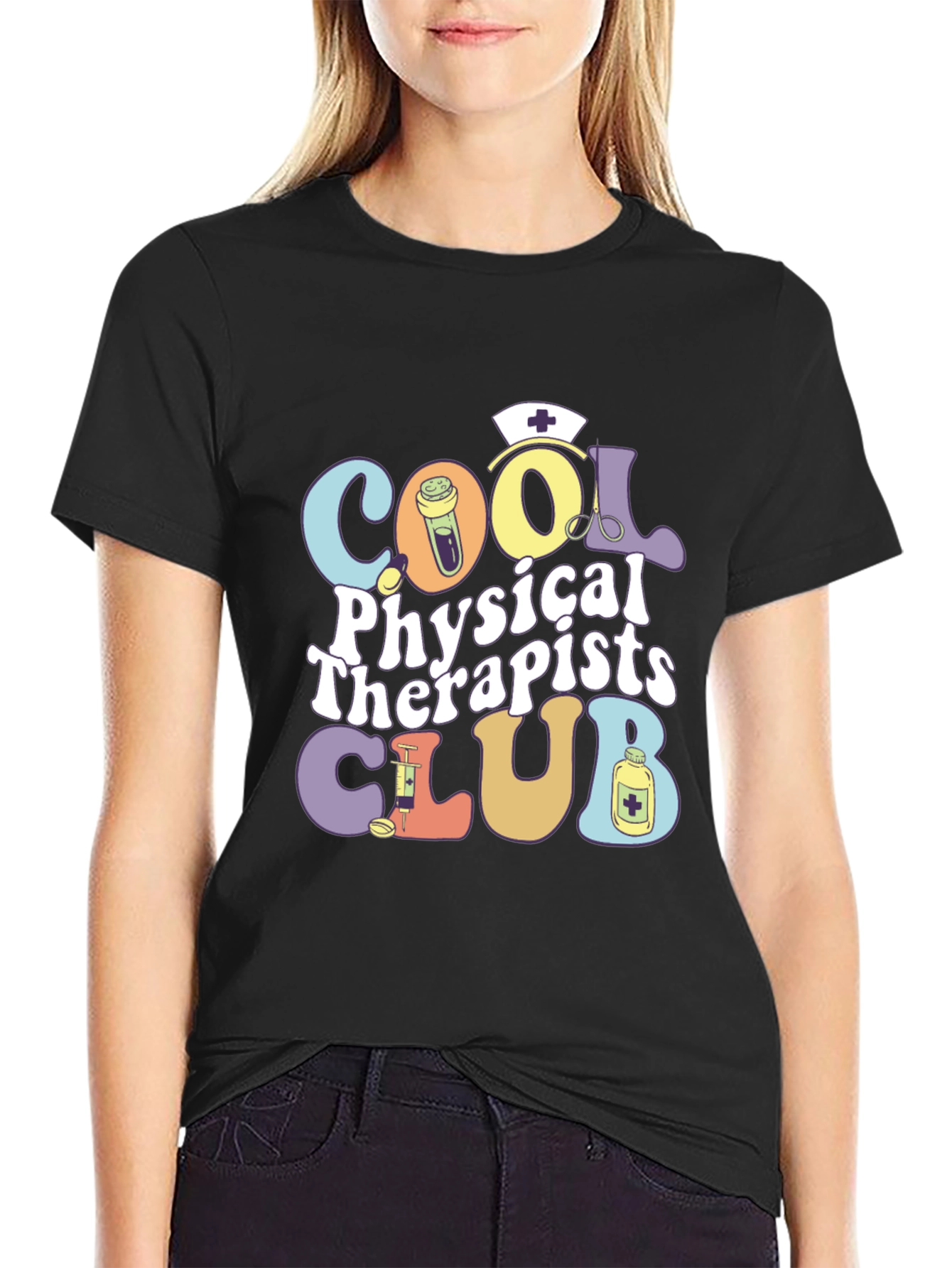 Cool Physical Therapists Club T-Shirt