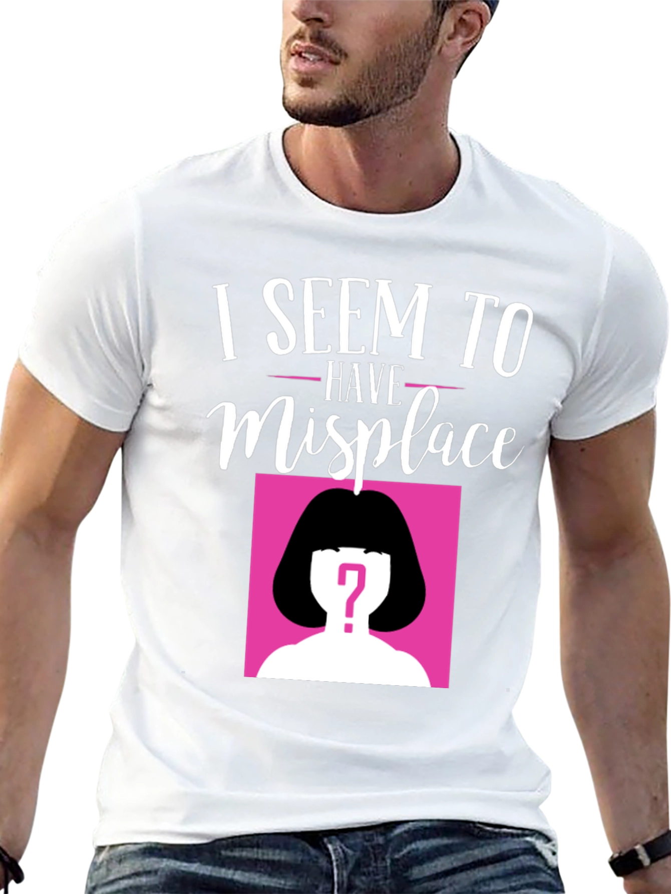 Misplaced Head T-Shirt - Funny Novelty Tee