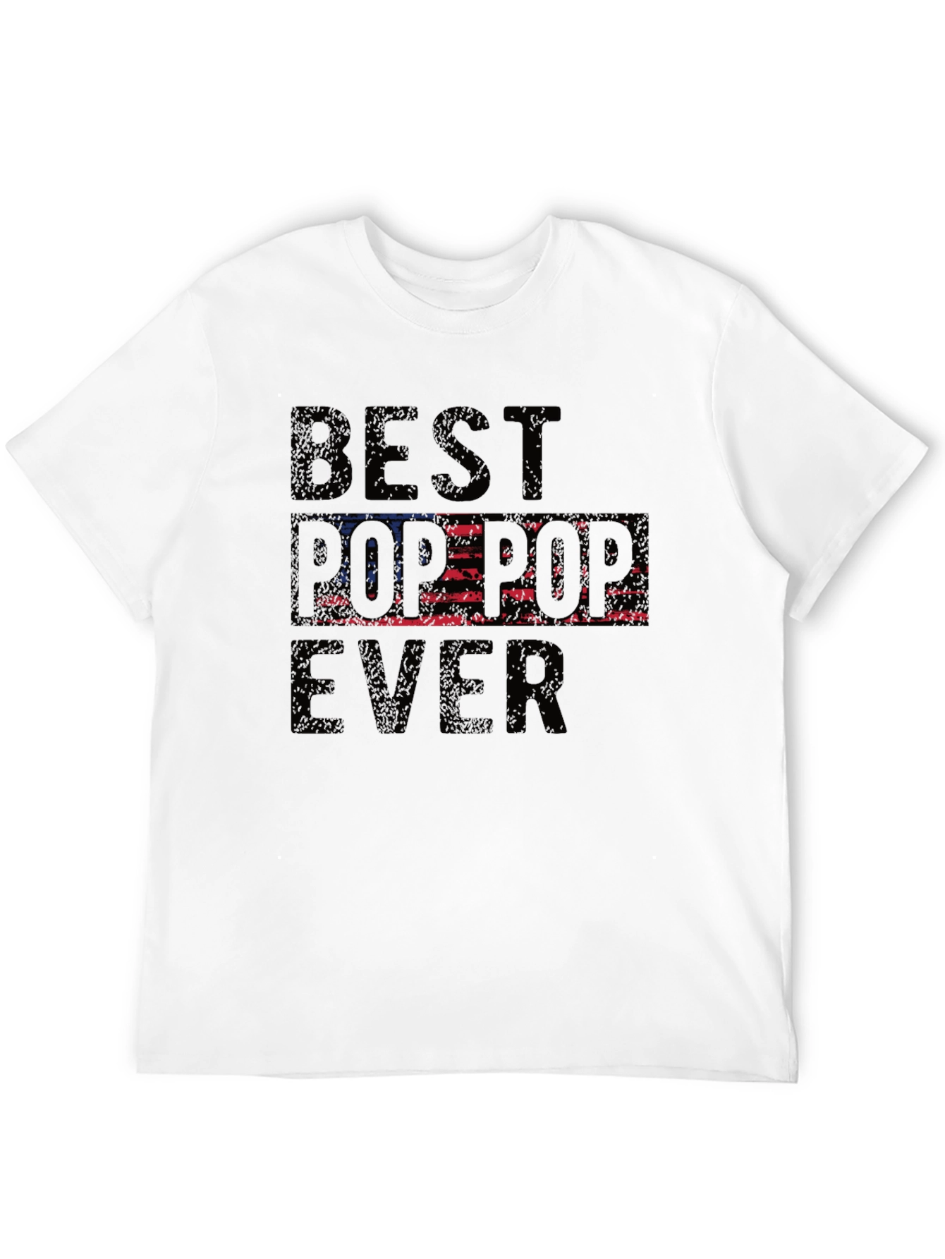Best Pop-Pop Ever T-Shirt - USA Flag