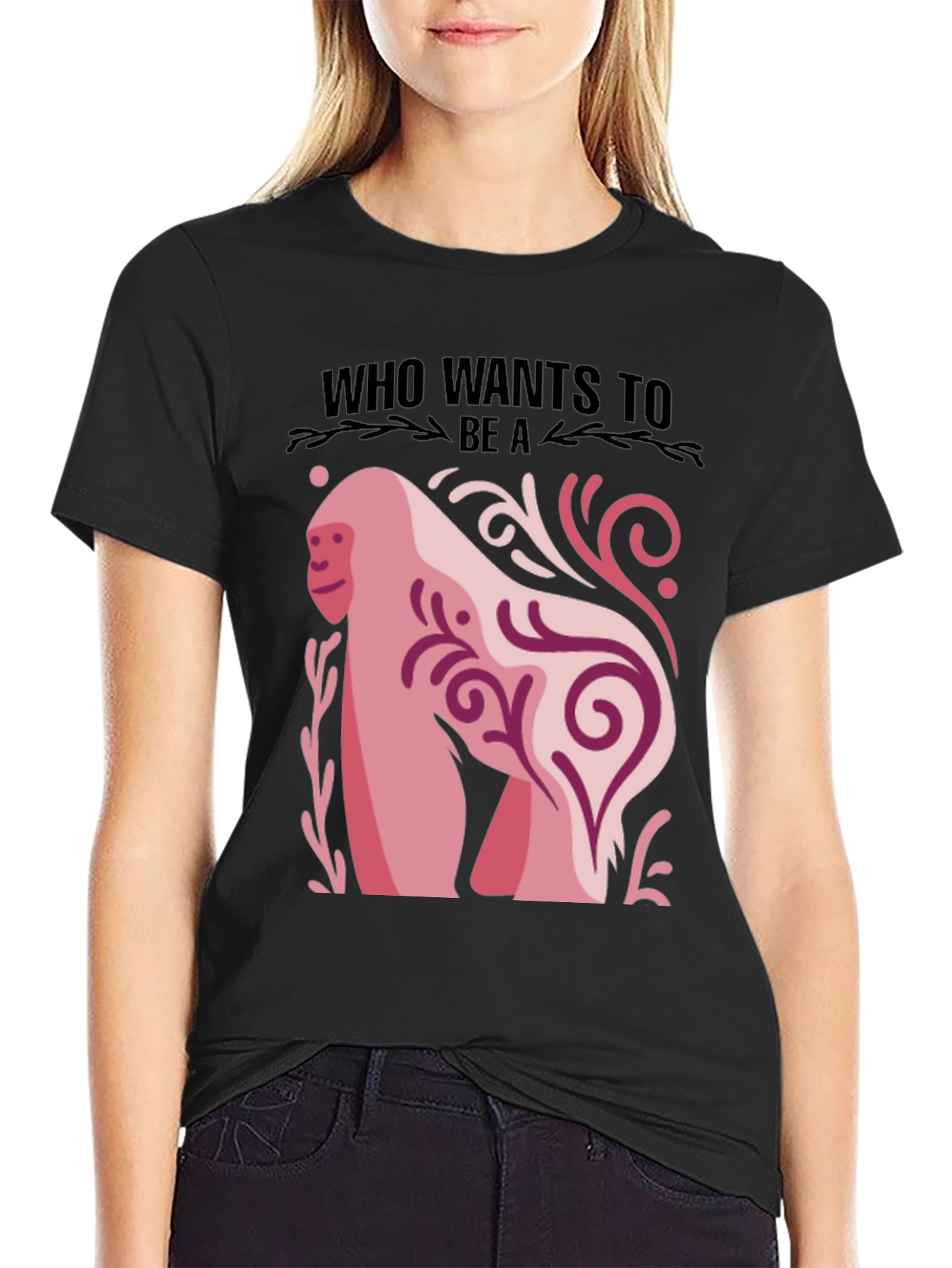 Who Wants to Be a...? Gorilla Graphic Tee