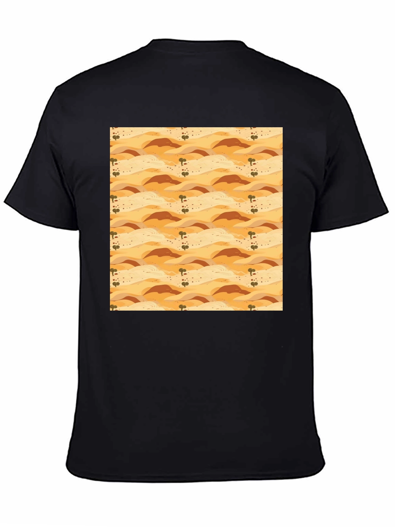 Desert Landscape Print T-Shirt