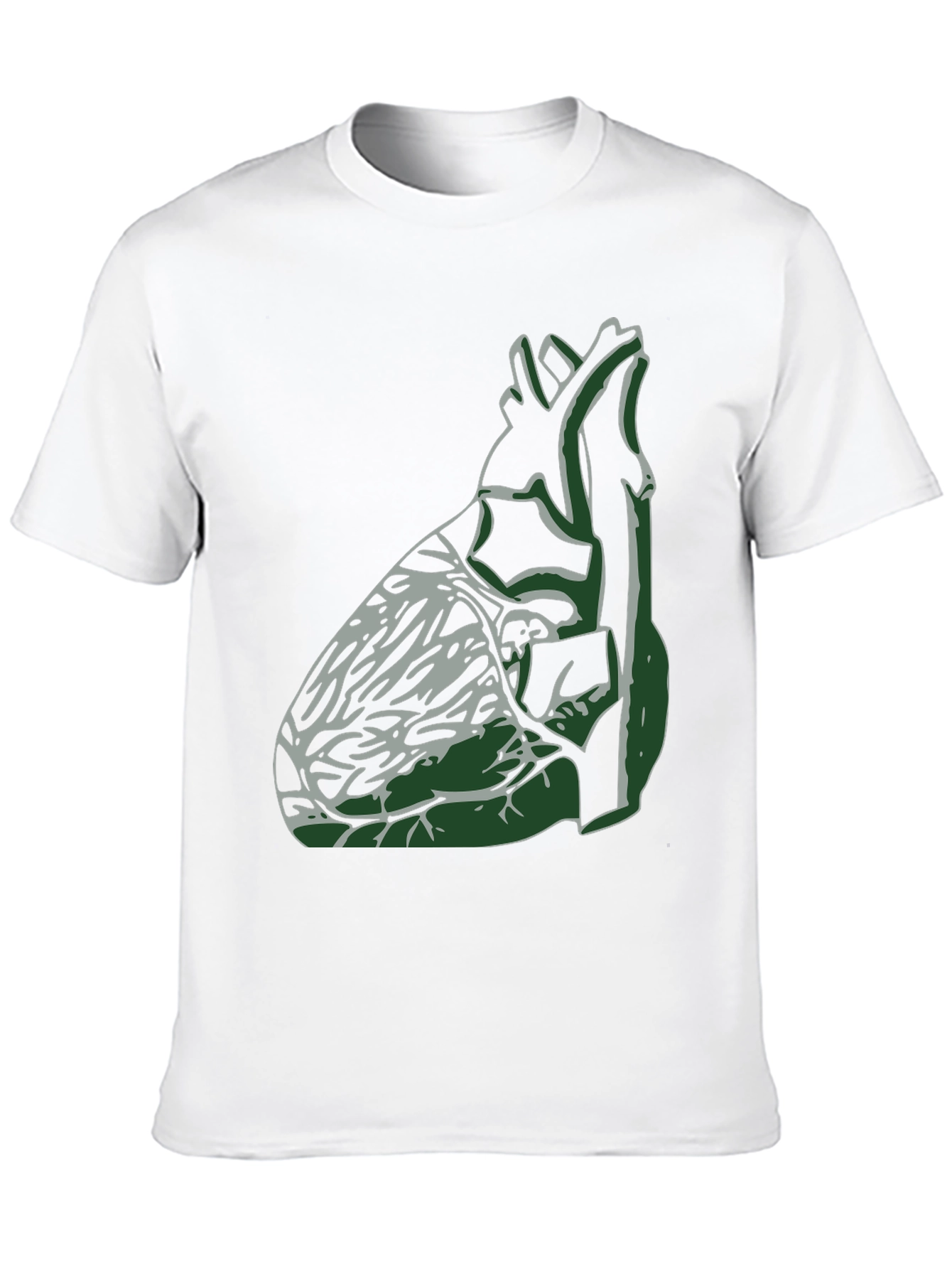 Anatomical Heart Graphic Tee - Unique Design