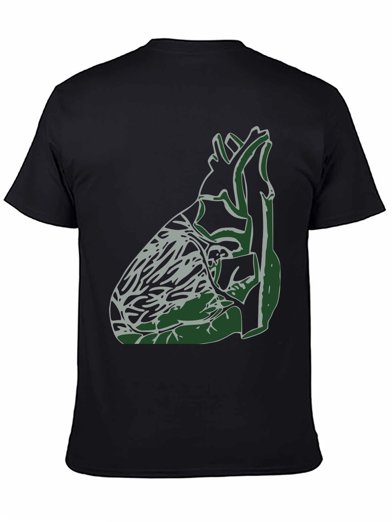 Anatomical Heart Graphic Tee - Unique Design