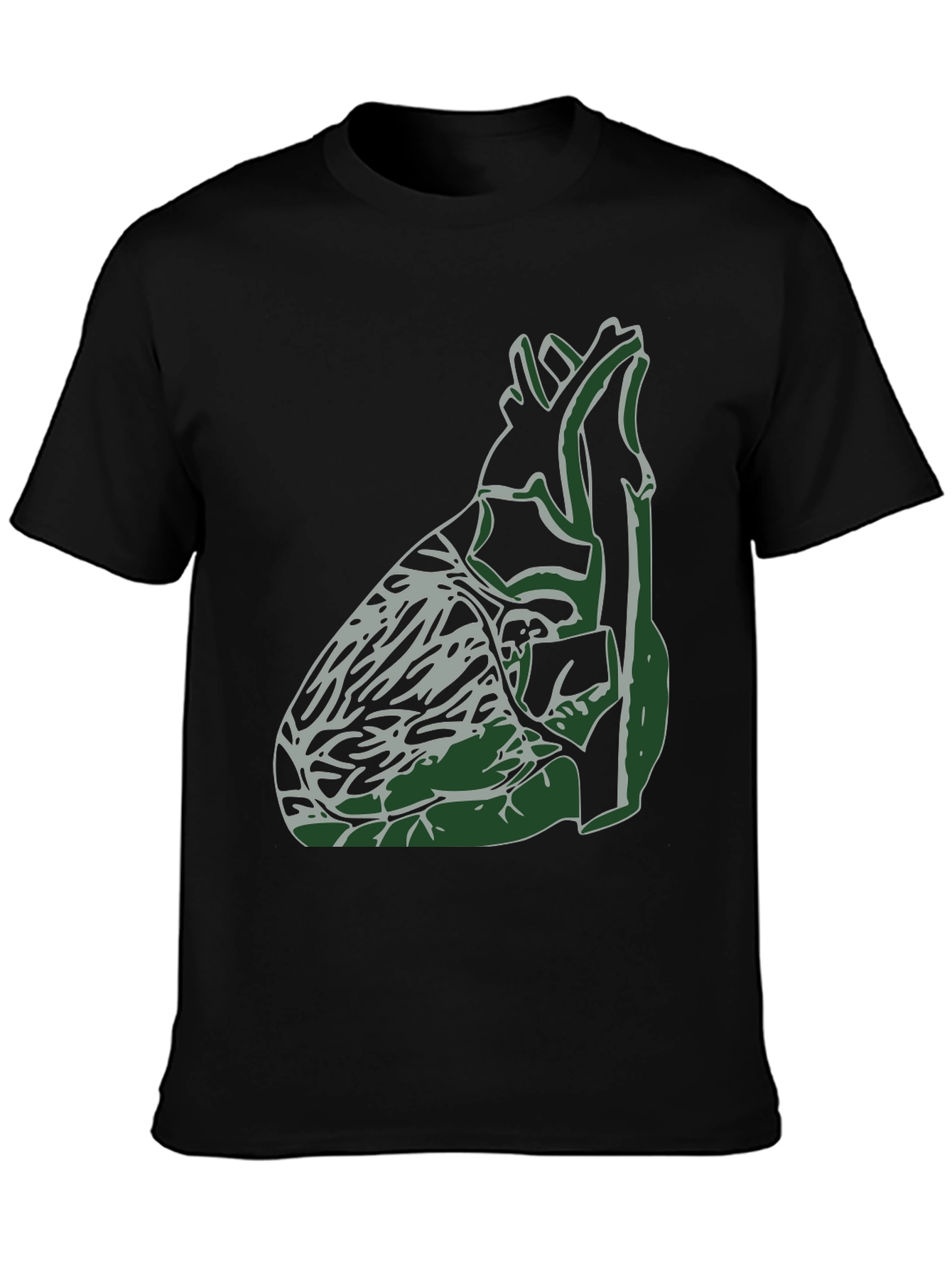 Anatomical Heart Graphic Tee - Unique Design