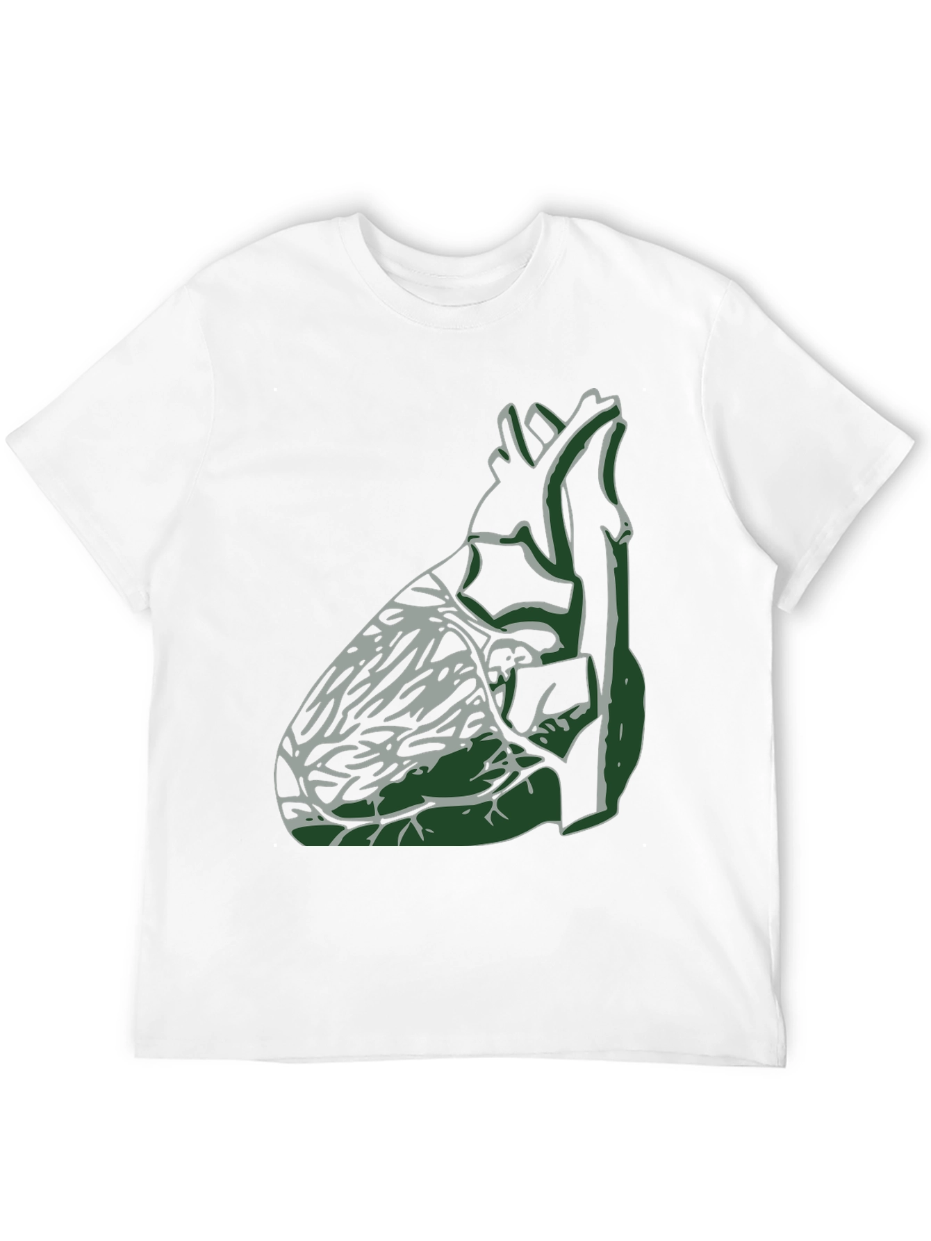 Anatomical Heart Graphic Tee - Unique Design