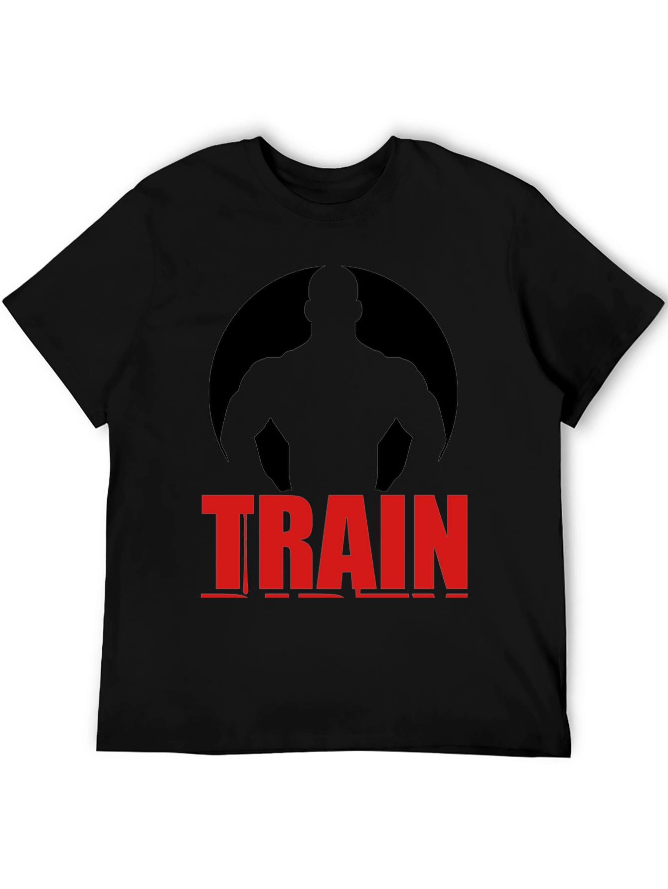 Train Graphic Tee - Motivational Workout Shirt