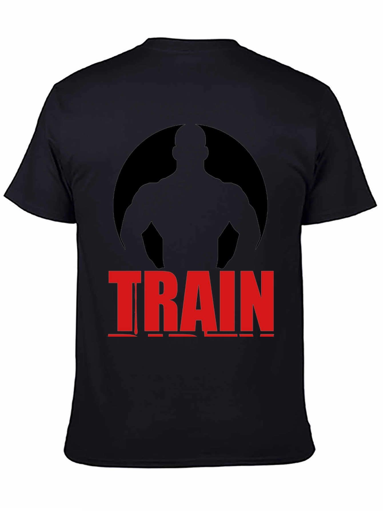 Train Graphic Tee - Motivational Workout Shirt