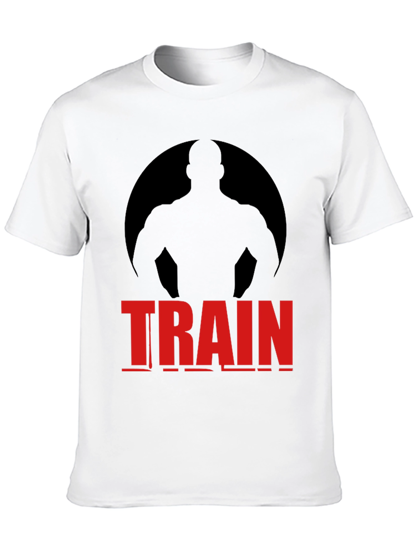 Train Graphic Tee - Motivational Workout Shirt