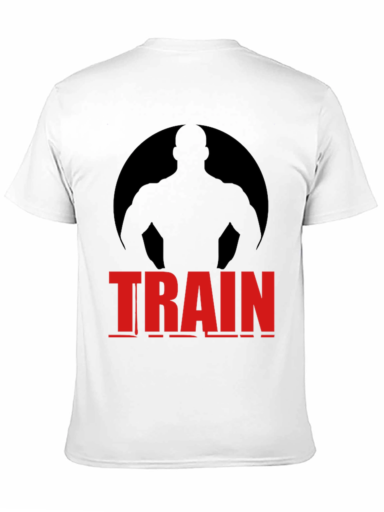 Train Graphic Tee - Motivational Workout Shirt