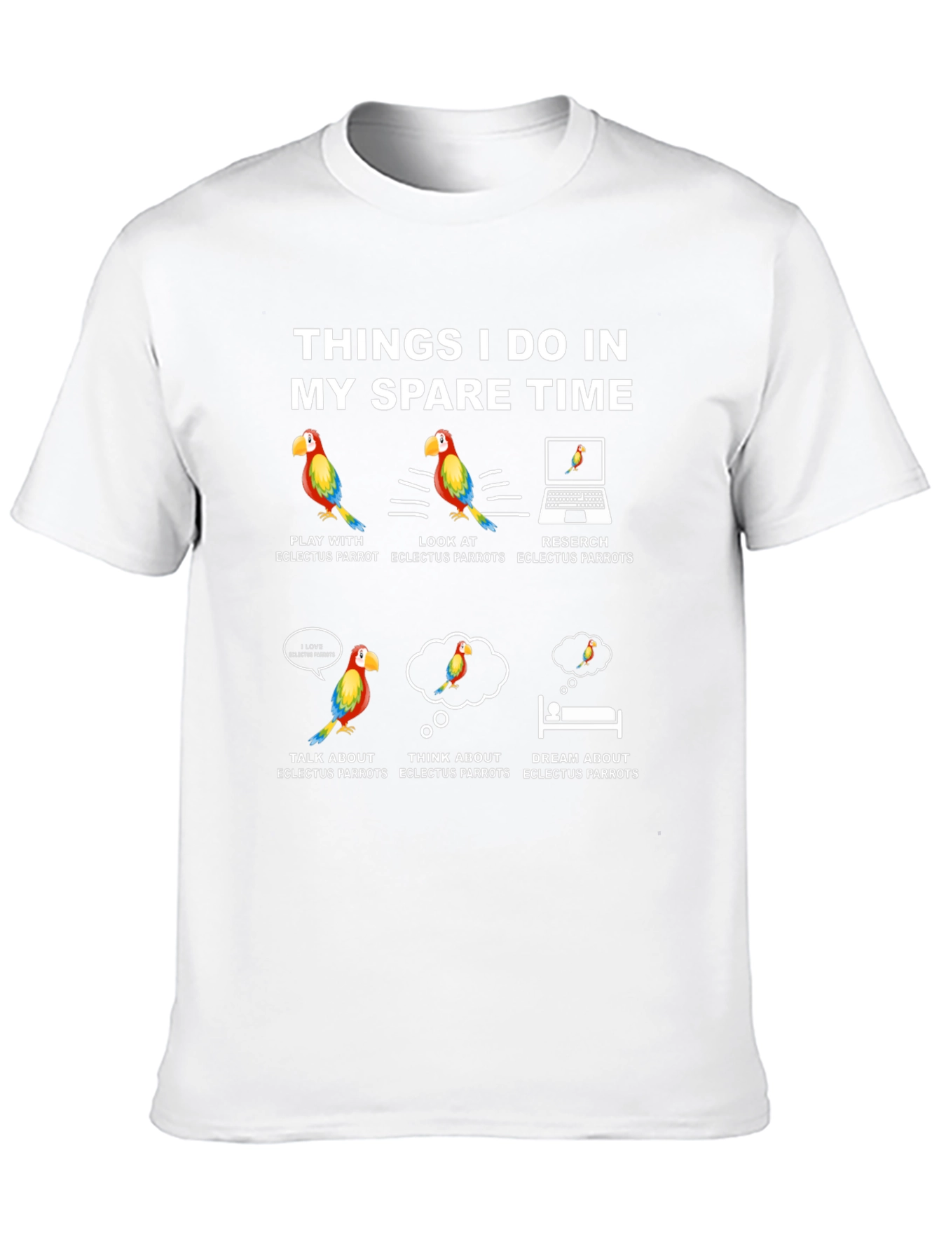 Eclectus Parrot Lover T-Shirt