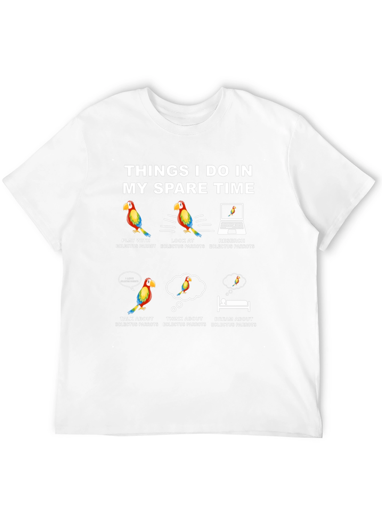 Eclectus Parrot Lover T-Shirt