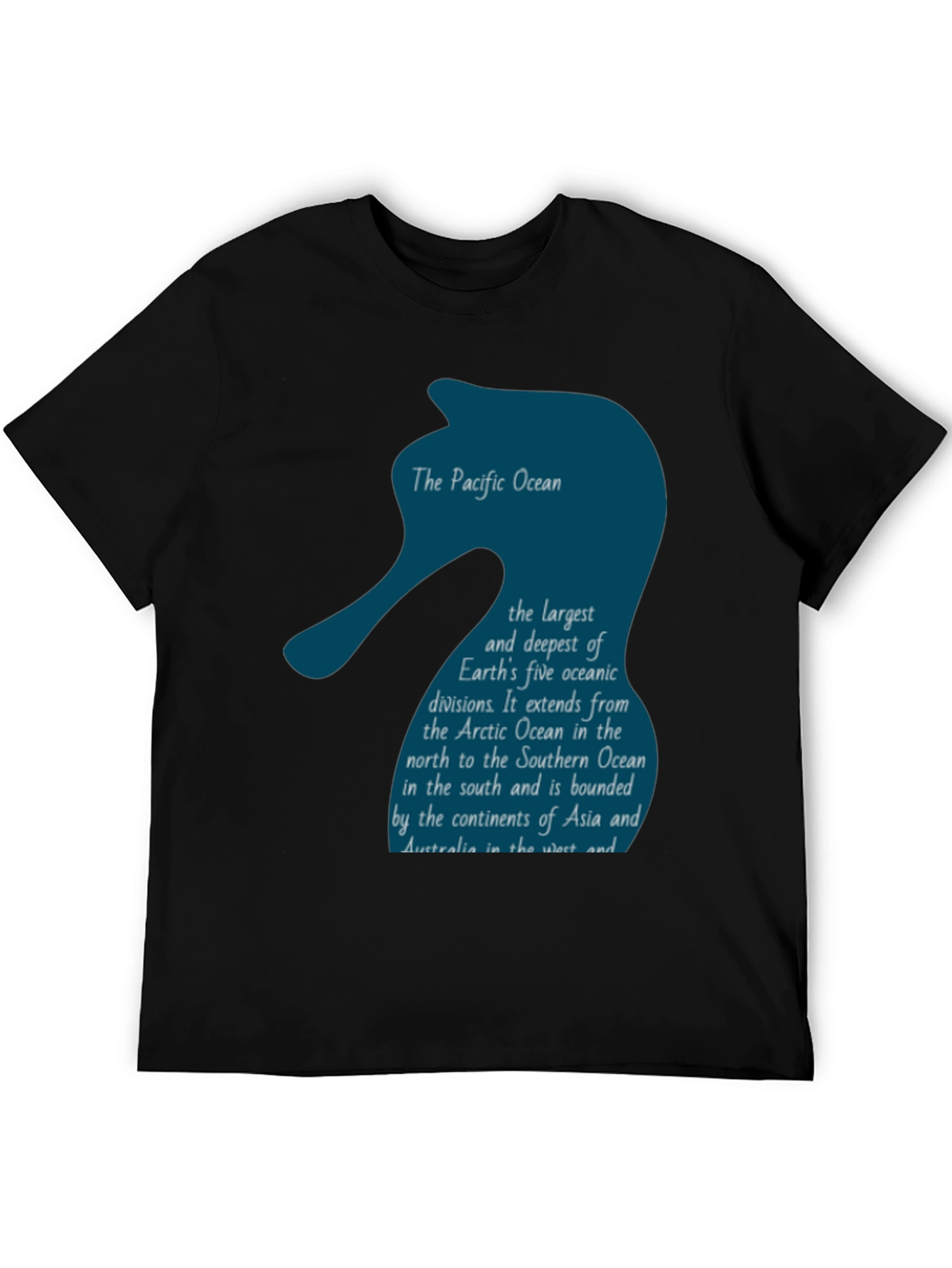 Pacific Ocean T-Shirt - Oceanography Geography Tee