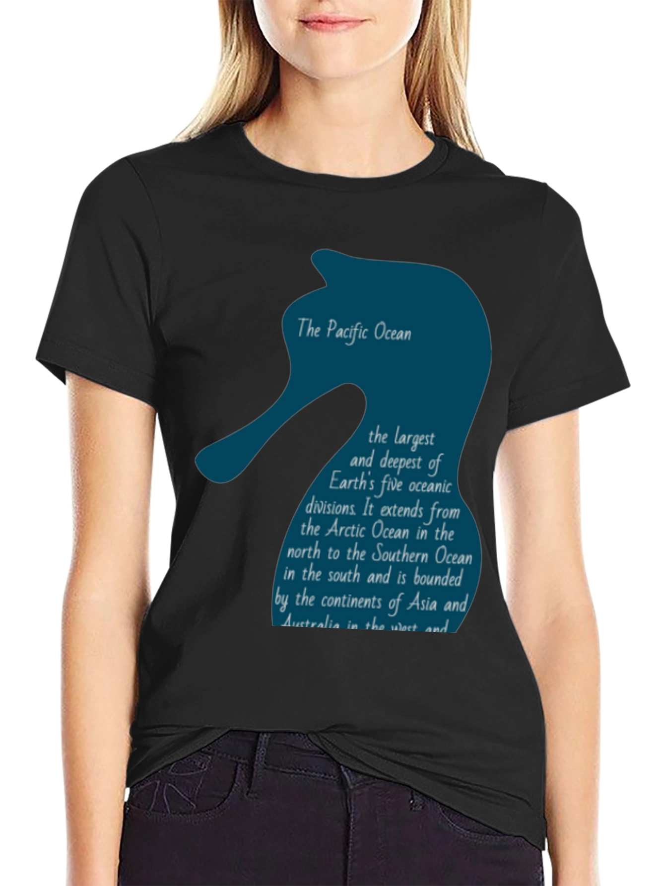 Pacific Ocean T-Shirt - Oceanography Geography Tee