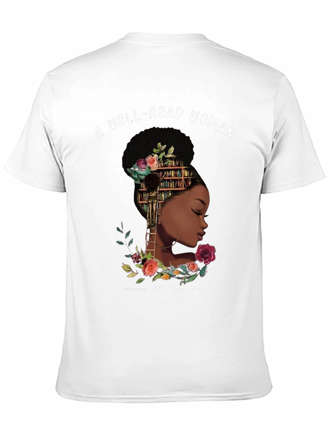 Well-Read Woman Graphic Tee - Book Lover T-Shirt