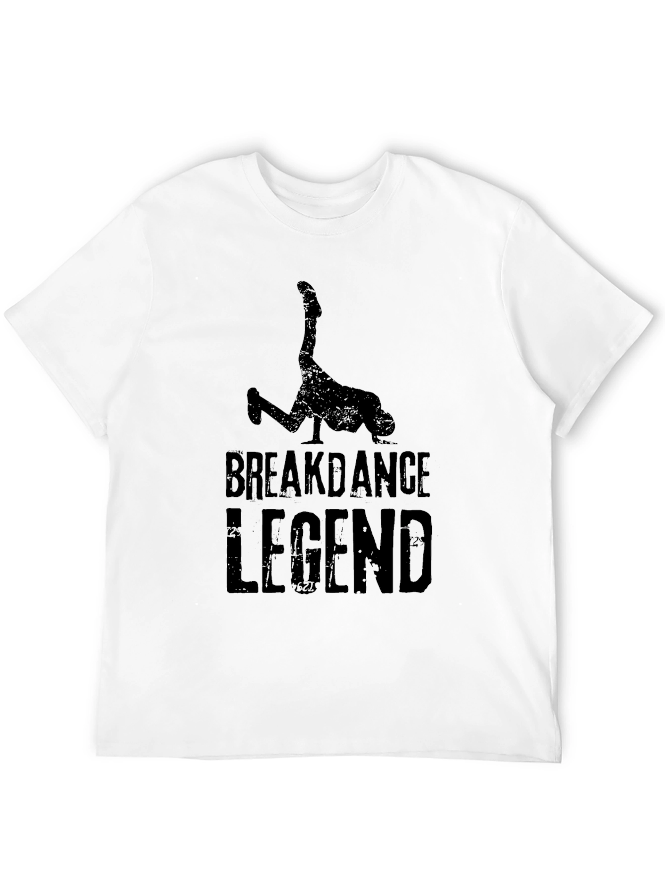 Breakdance Legend Black Graphic T-Shirt