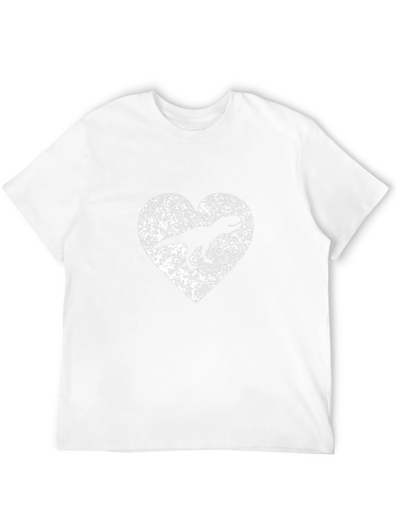 Dino Heart Graphic T-Shirt - Stylish & Unique