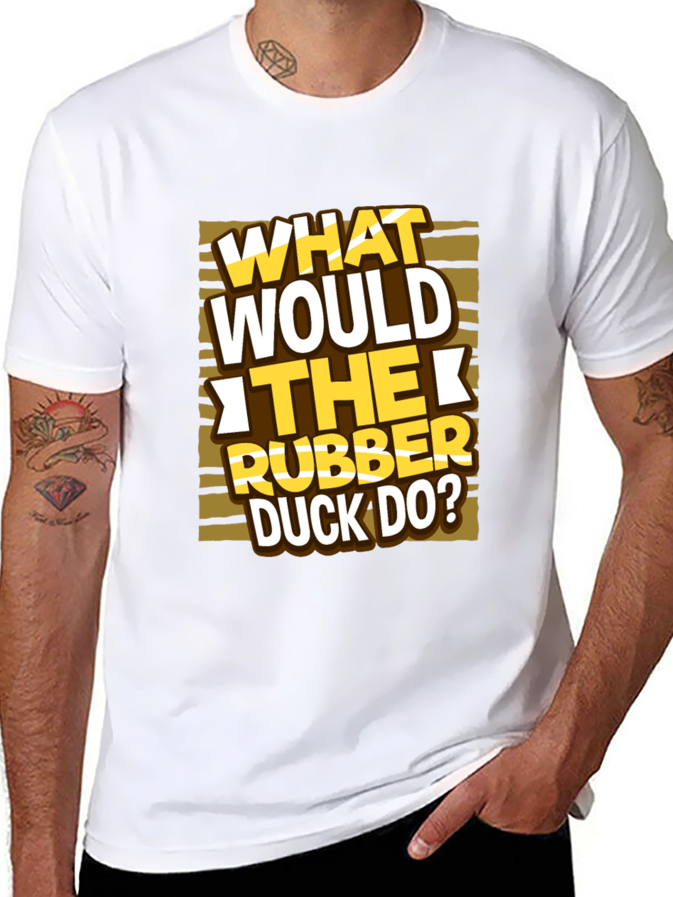 What Would The Rubber Duck Do? T-Shirt