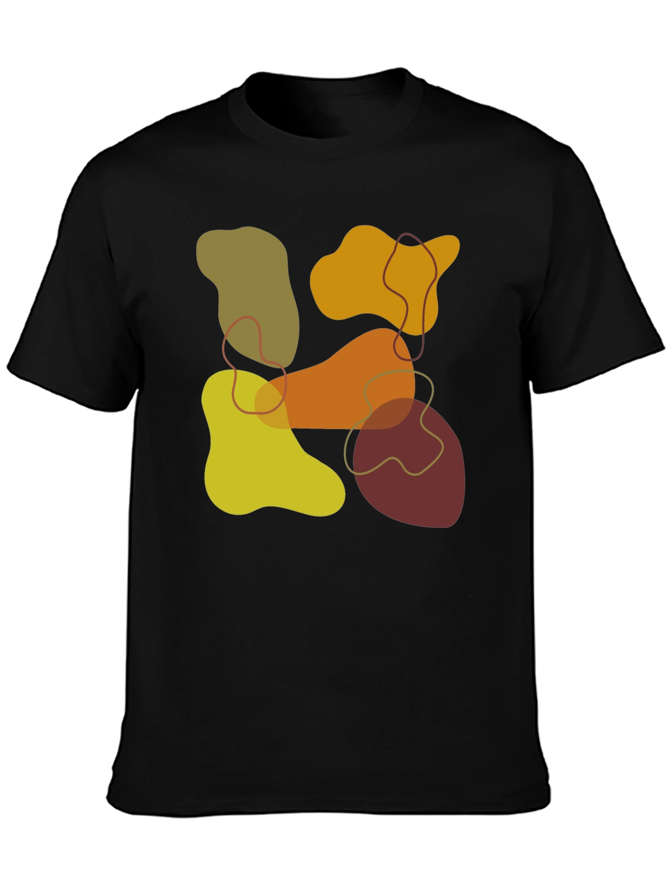 Abstract Geometric T-Shirt - Modern Art Tee