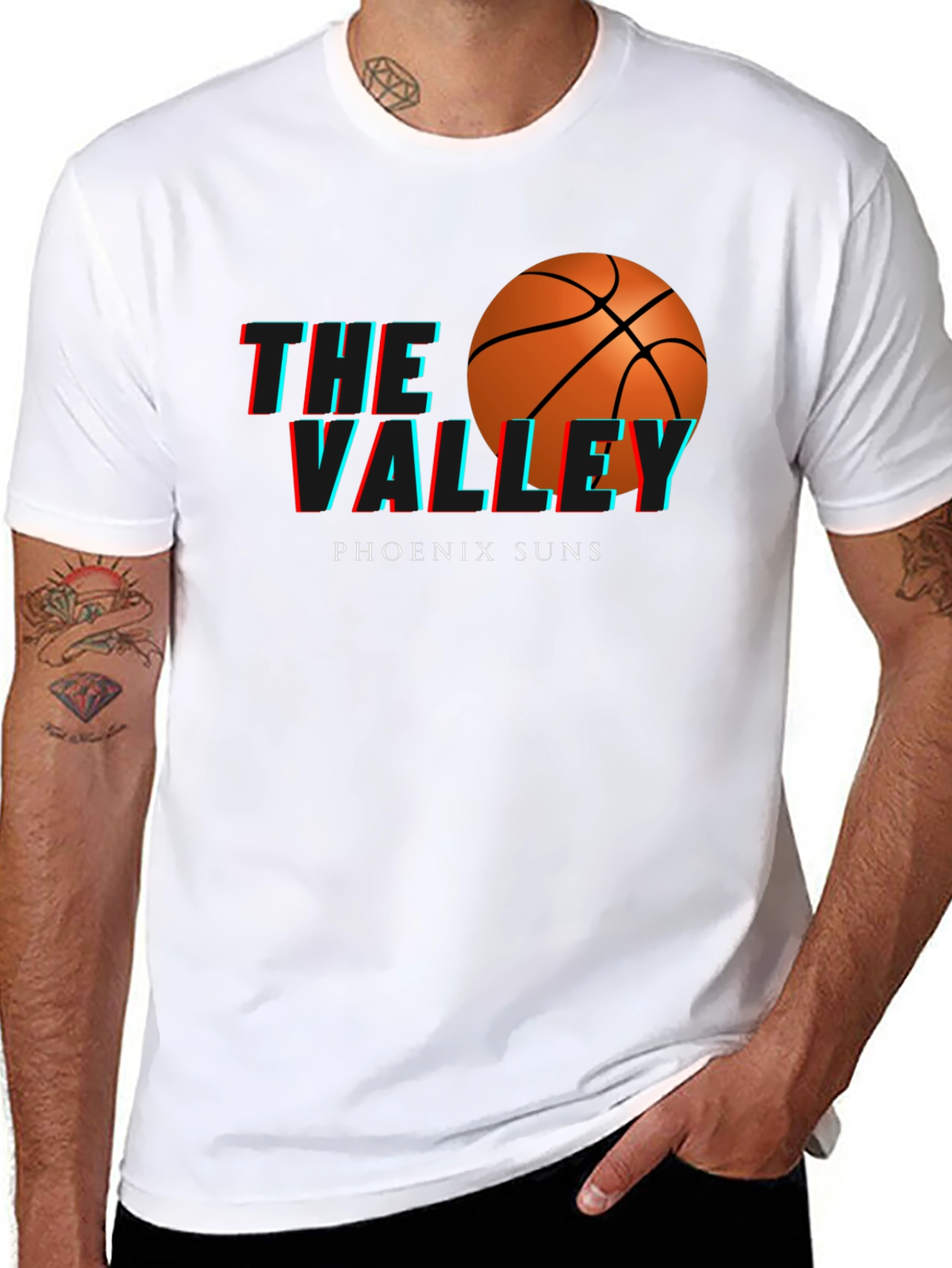 The Valley Phoenix Suns Black T-Shirt
