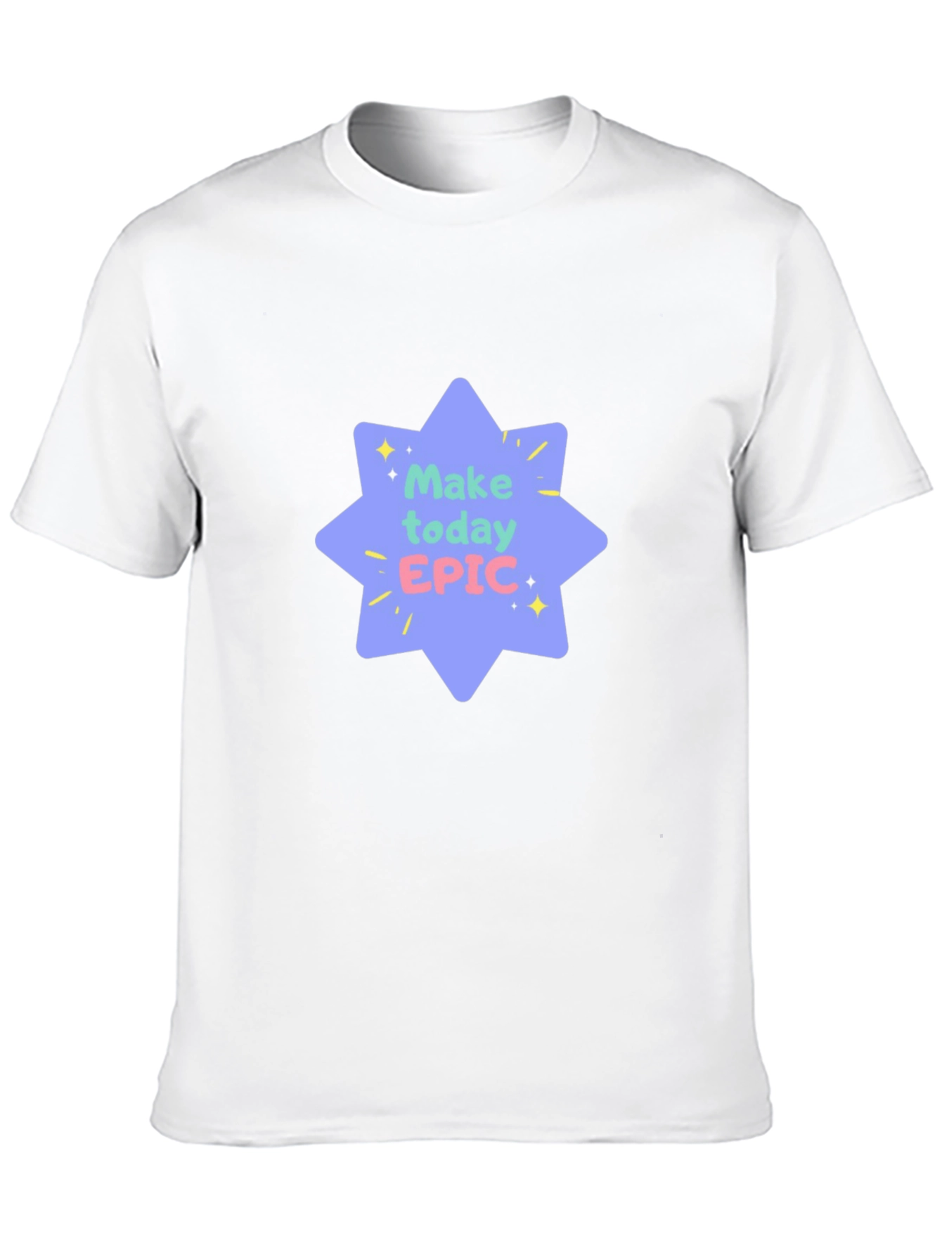 Make Today Epic Black Tee