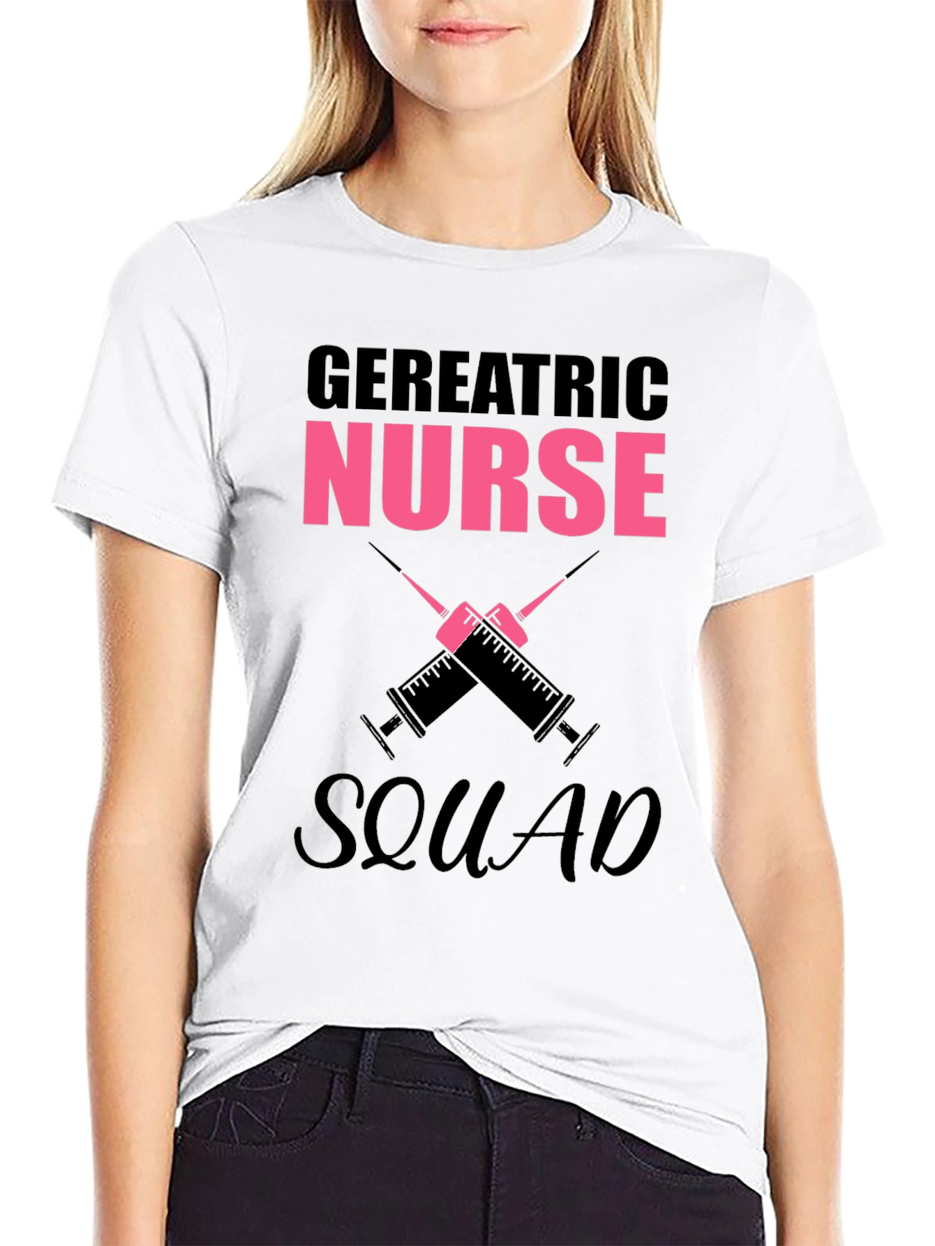Geriatric Nurse Squad T-Shirt - Medical Team Apparel