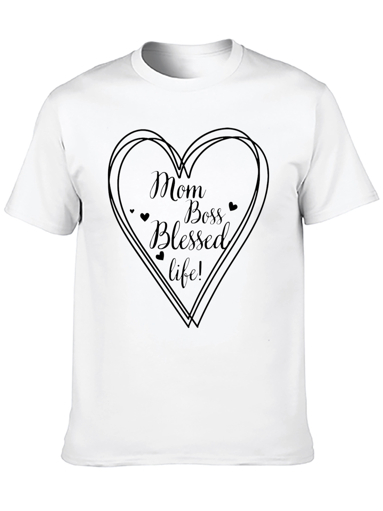 Mom Boss Blessed Life T-Shirt