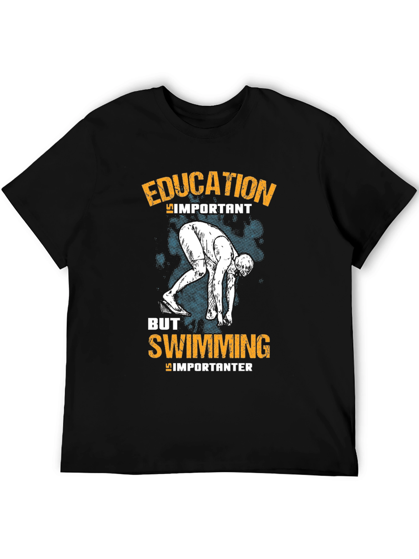 Education But Swimming Importanter T-Shirt