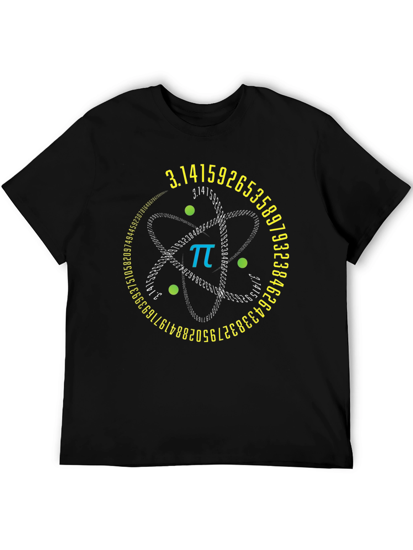 Pi Atom T-Shirt - Math & Science Tee