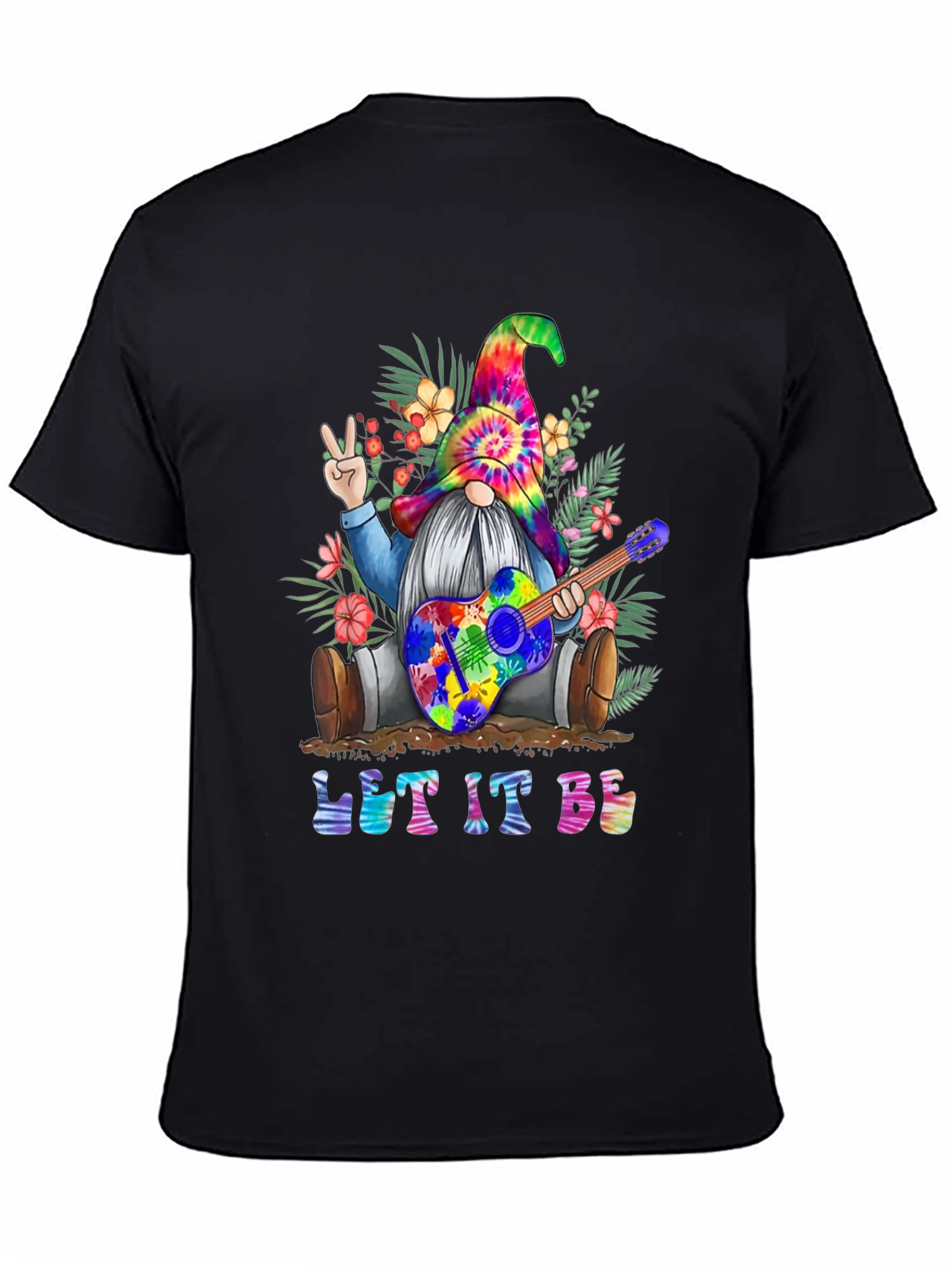 Hippie Gnome Let It Be Graphic Tee