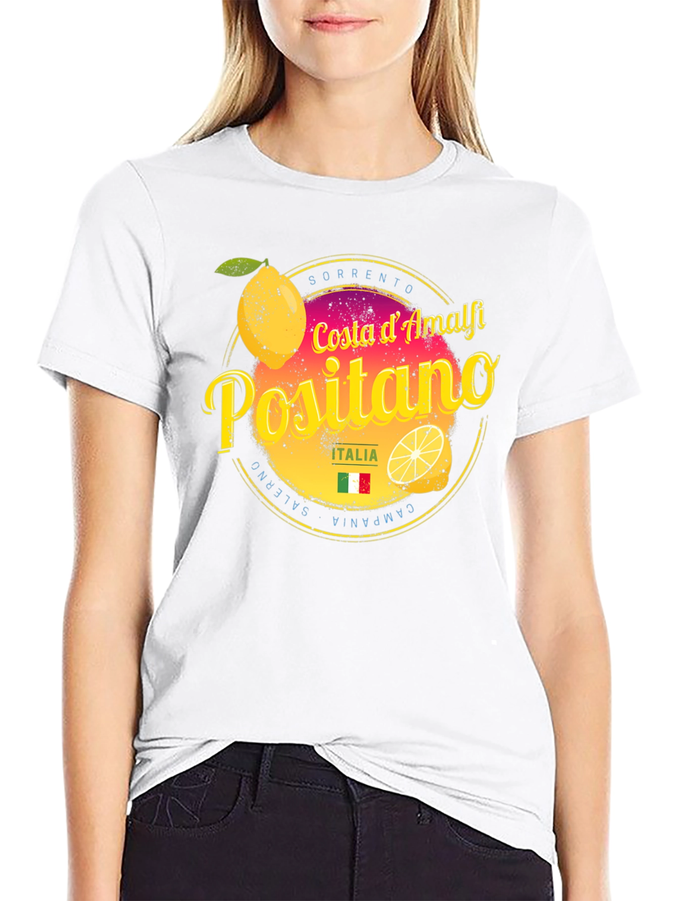 Positano Italy T-Shirt | Amalfi Coast Souvenir Tee