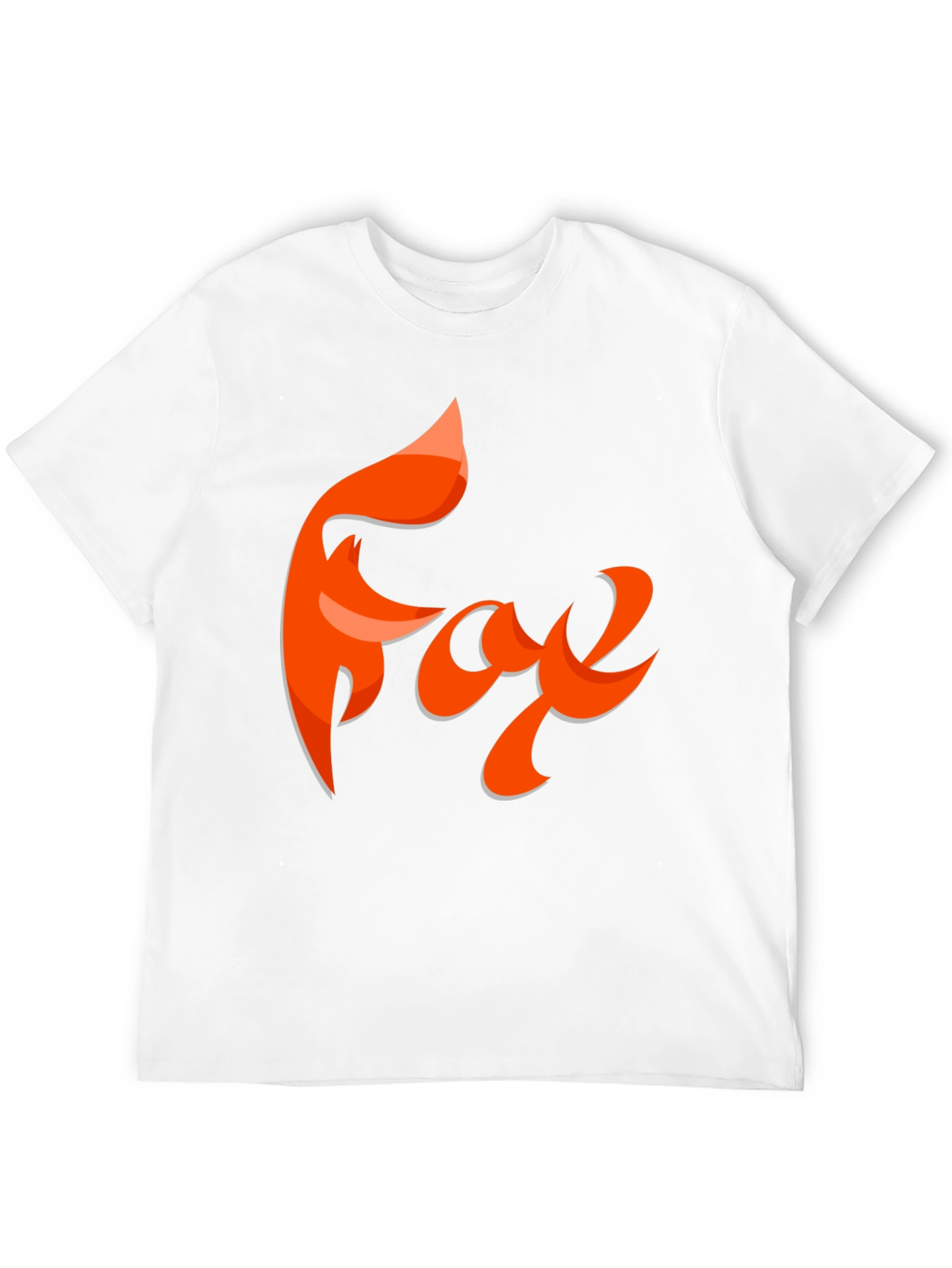 Fox Graphic T-Shirt - Black