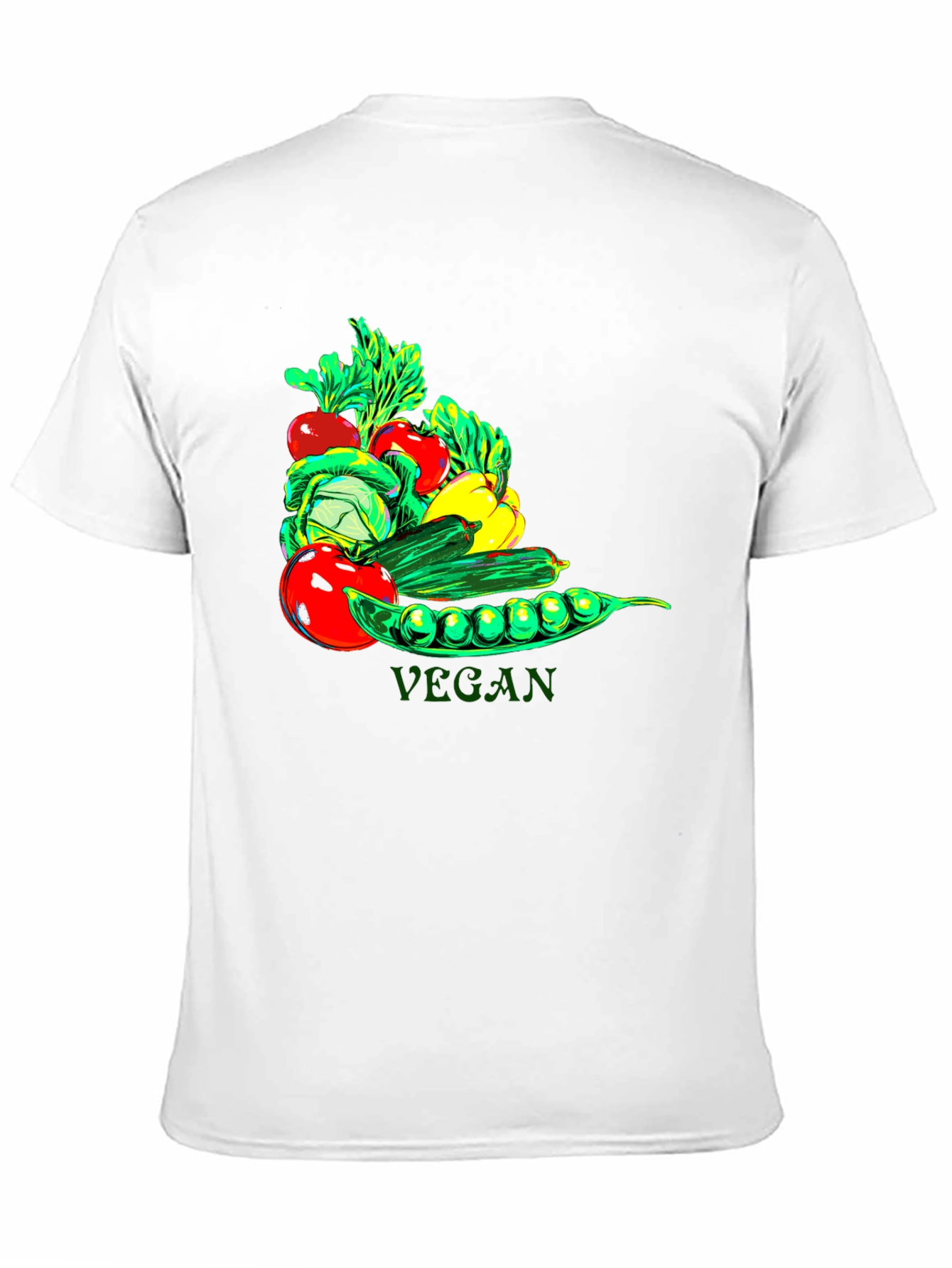 Vegan Graphic Tee - Stylish and Comfortable