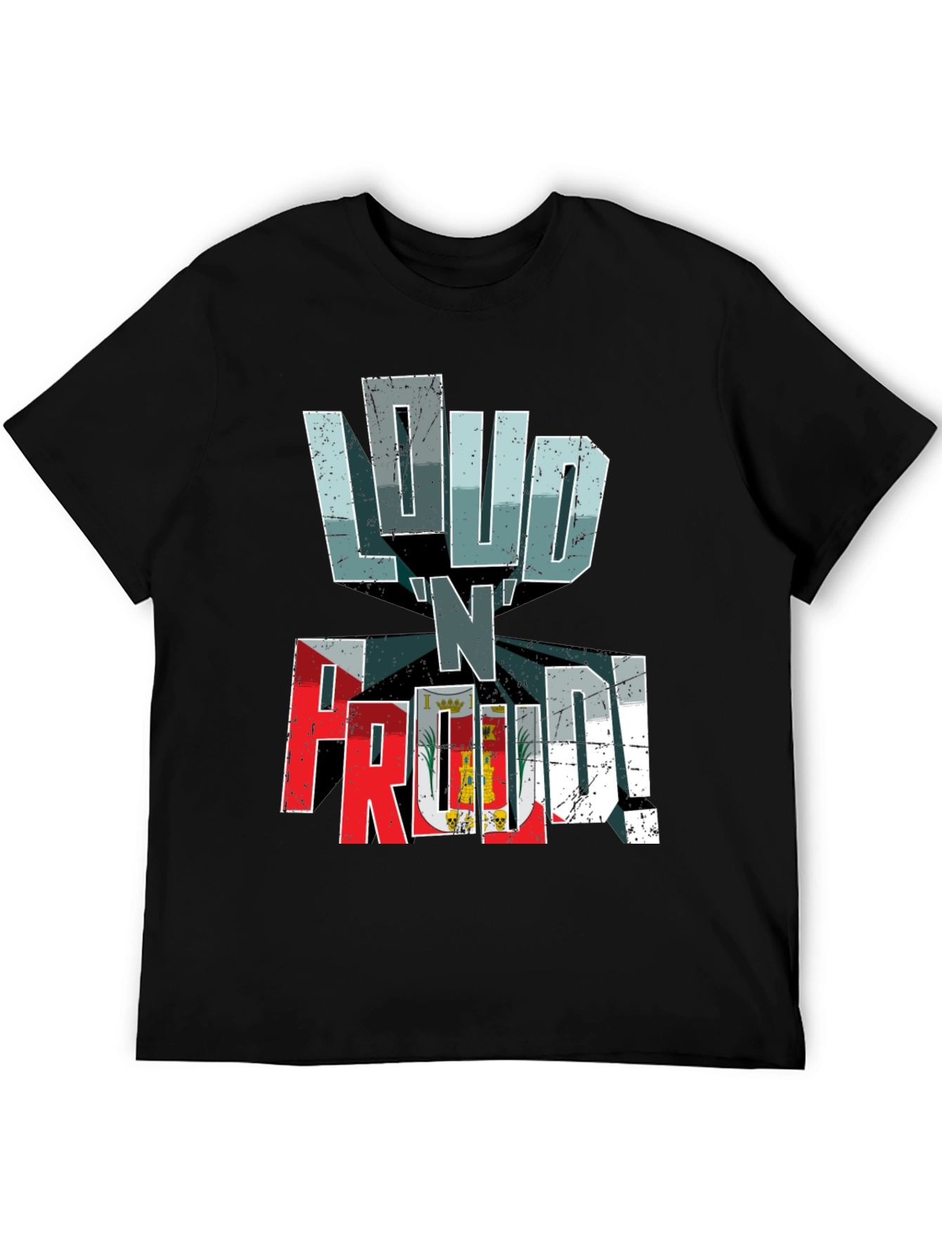 Loud N Proud Graphic Tee - Black