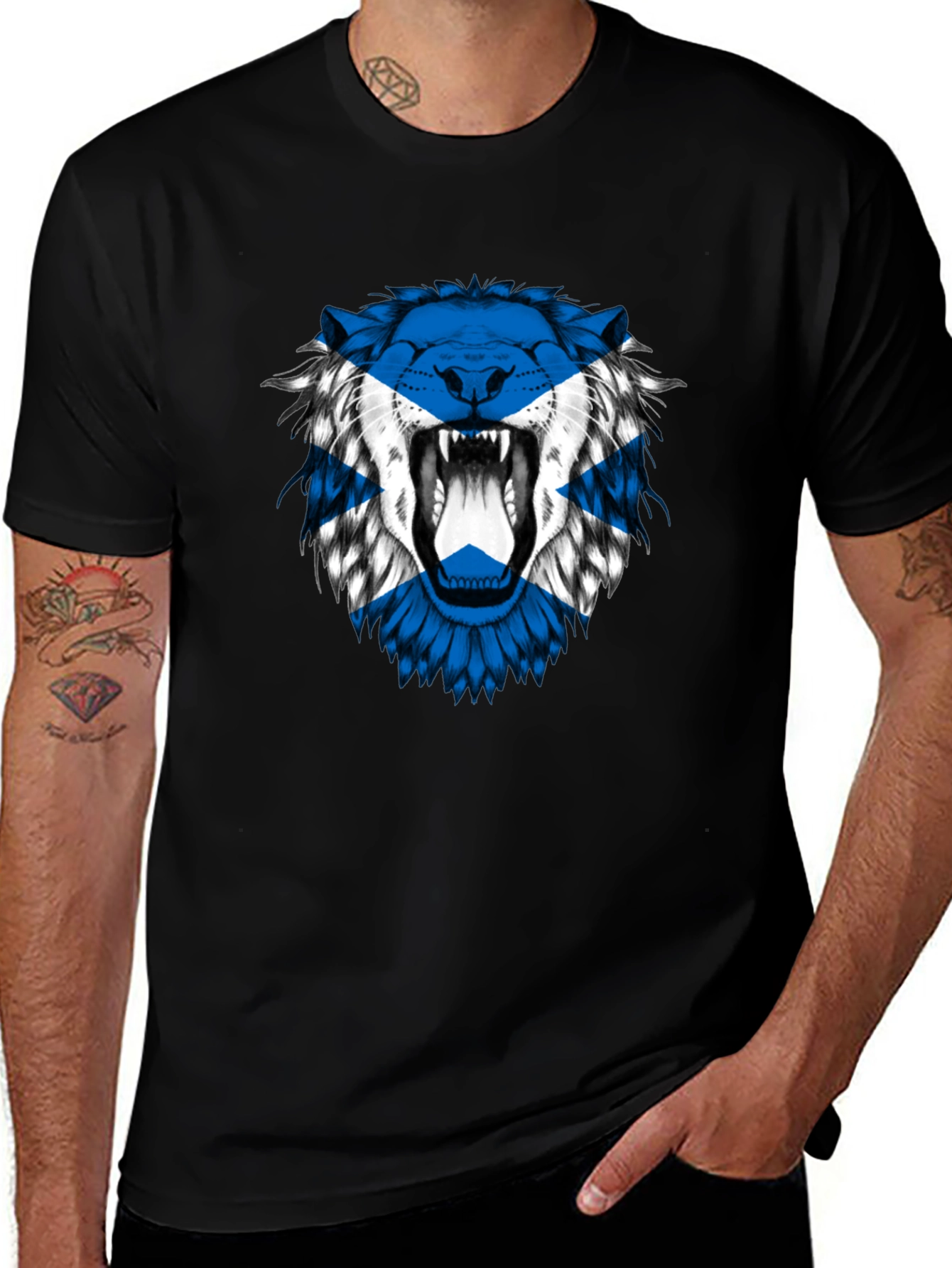 Scottish Lion T-Shirt - Scotland Flag Design