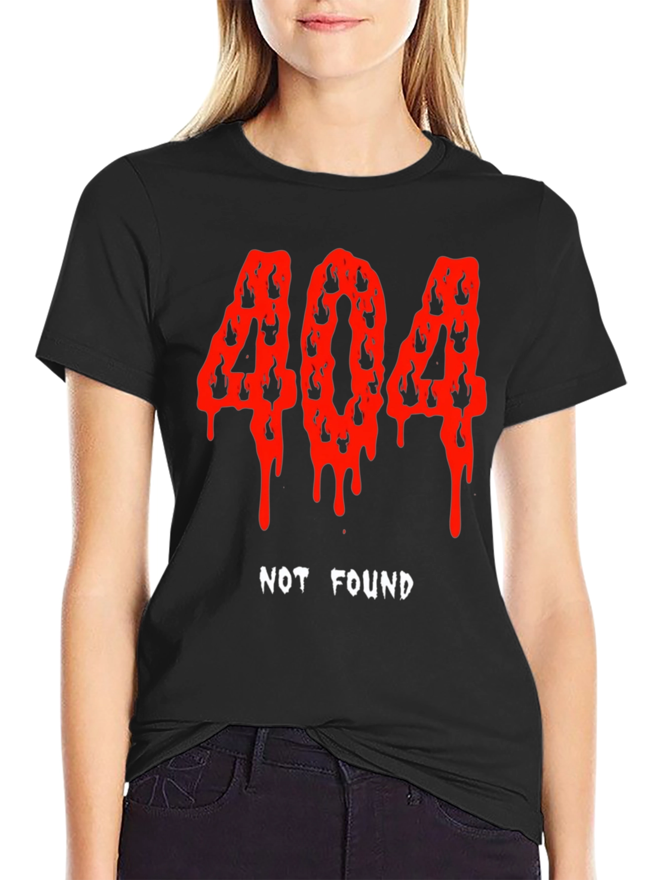404 Not Found T-Shirt - Unique Graphic Tee