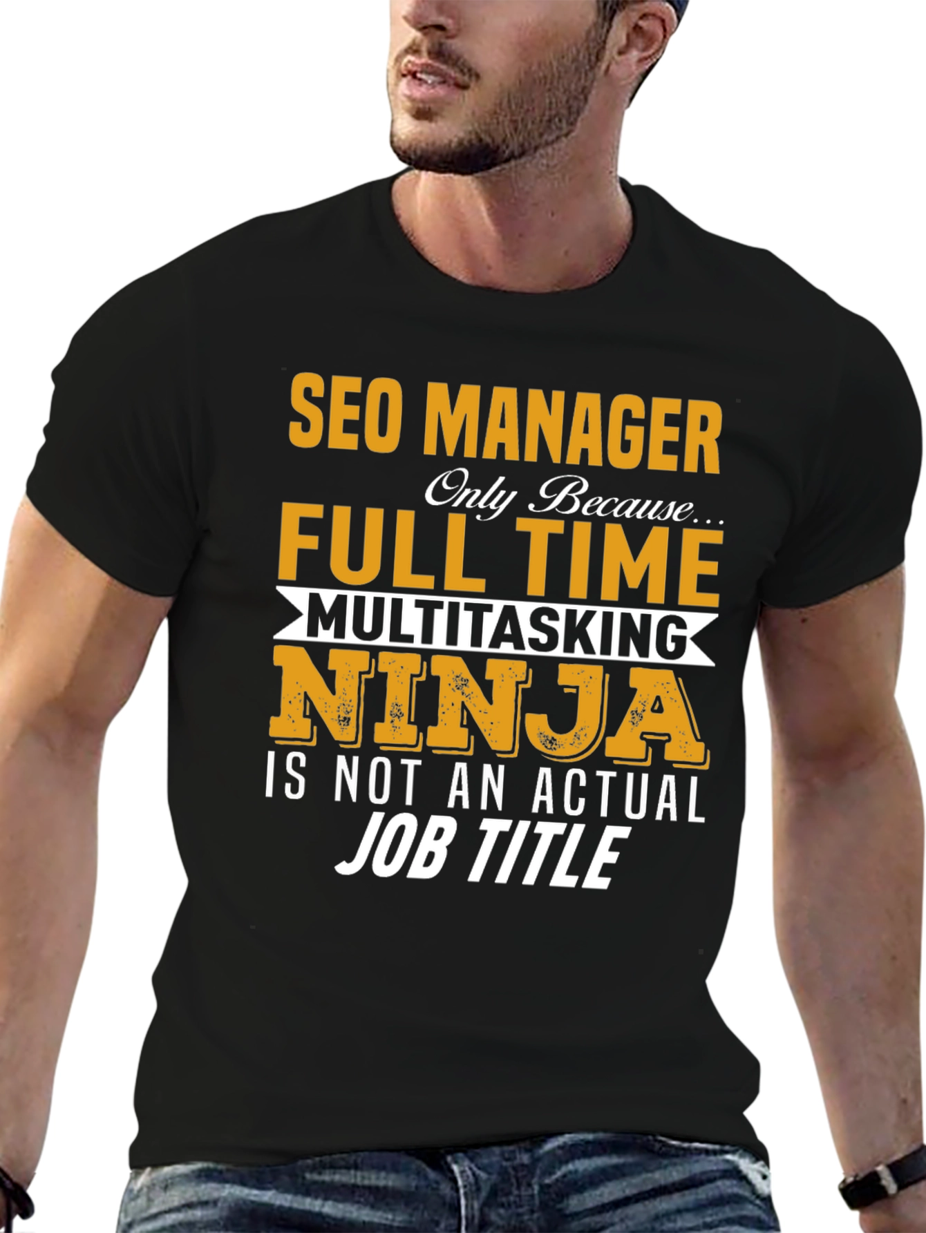 SEO Manager T-Shirt - Multitasking Ninja