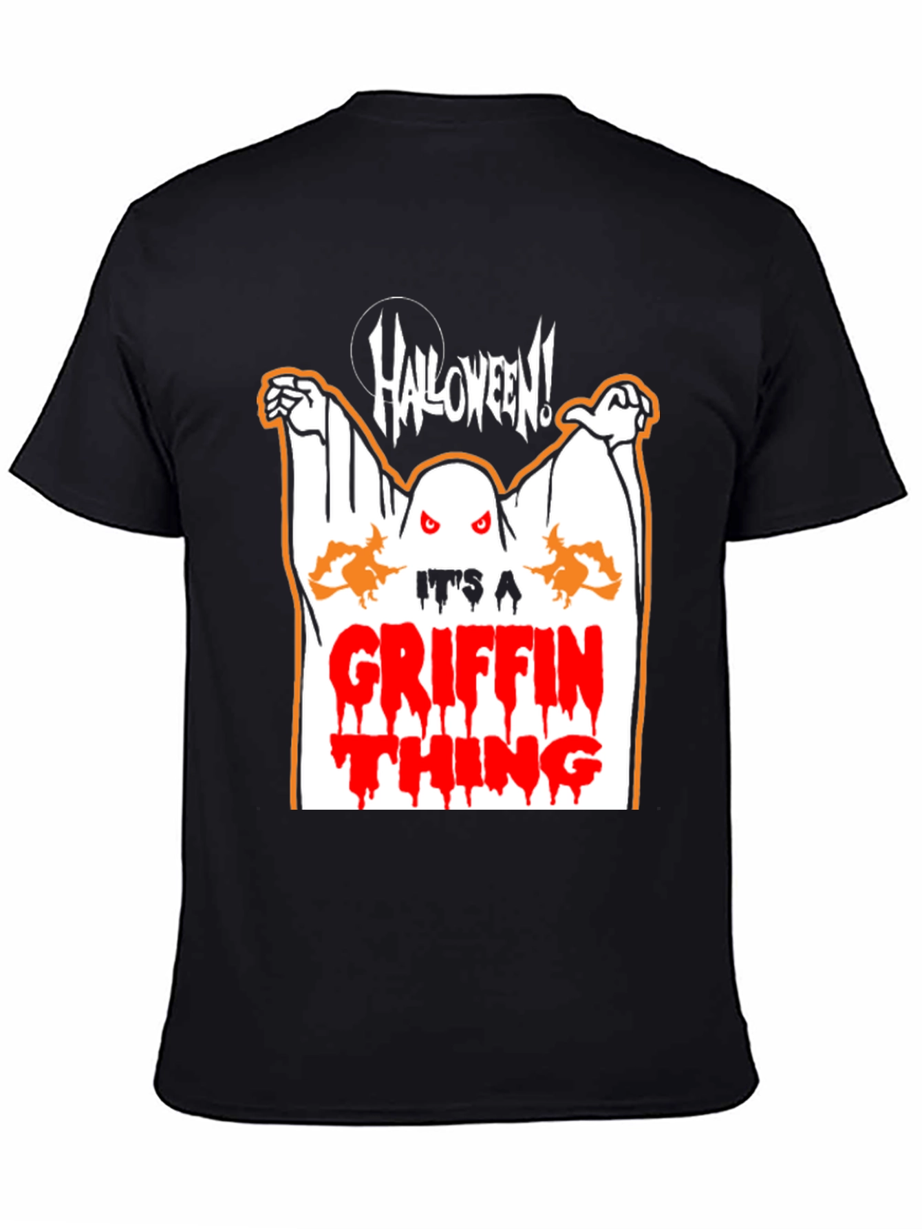 Halloween Griffin Thing Graphic T-Shirt
