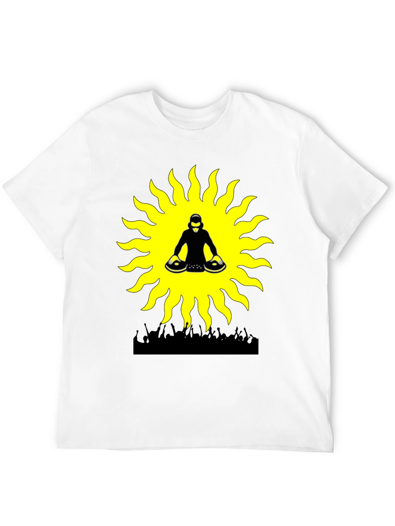 DJ Sun Graphic Tee - Party Vibes