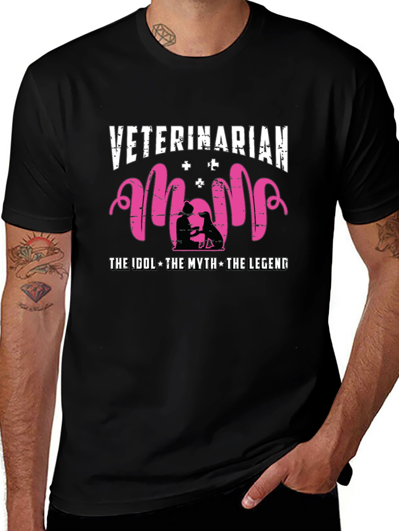 Veterinarian Mom T-Shirt - The Idol Myth Legend