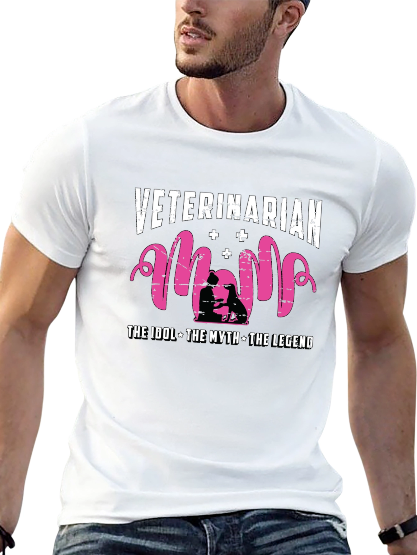 Veterinarian Mom T-Shirt - The Idol Myth Legend