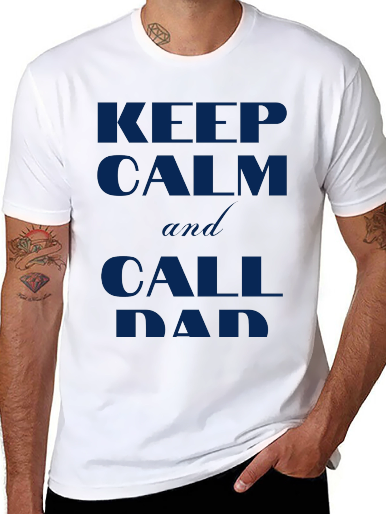 Keep Calm and Call Dad T-Shirt