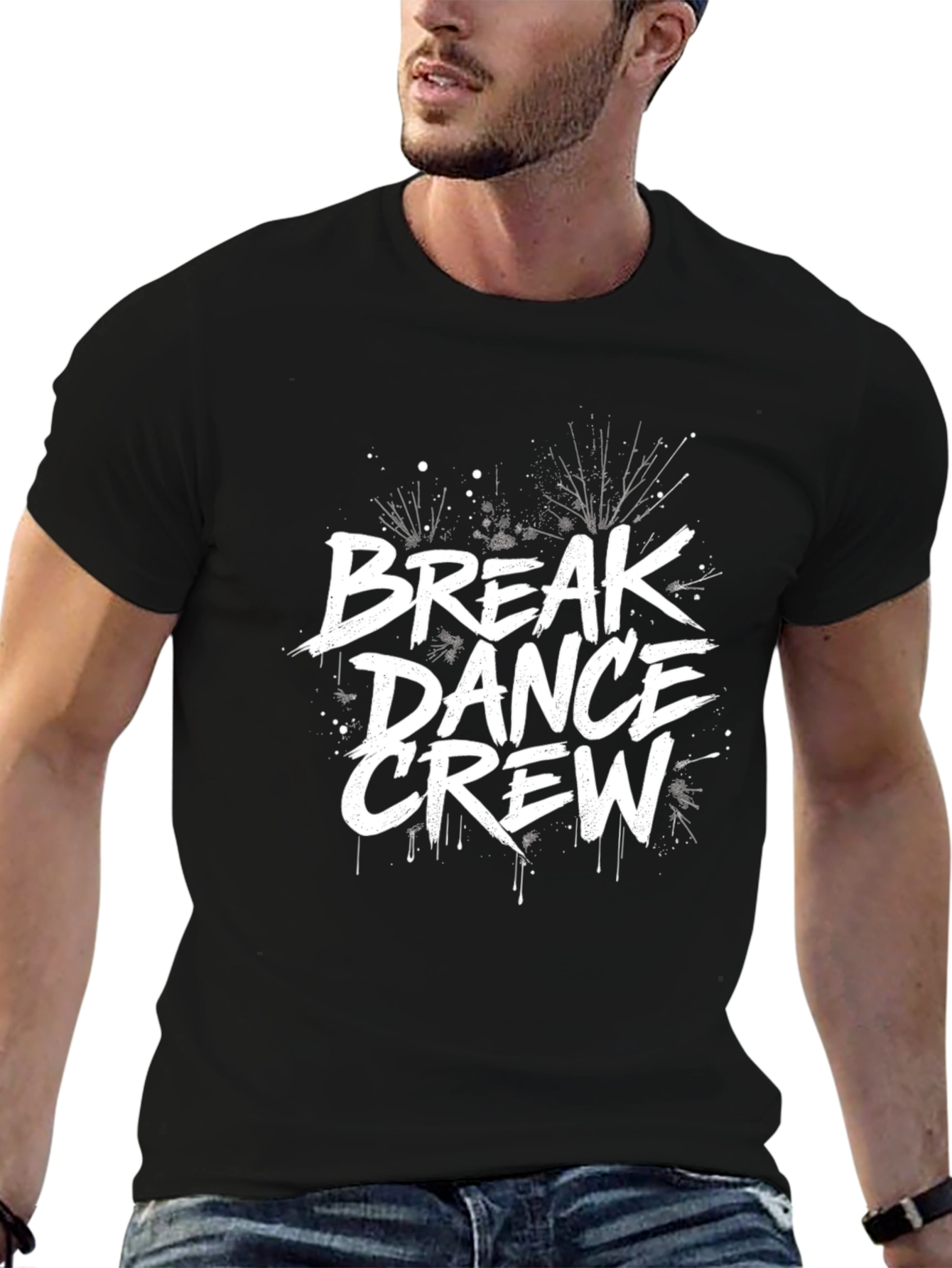 Break Dance Crew Black T-Shirt
