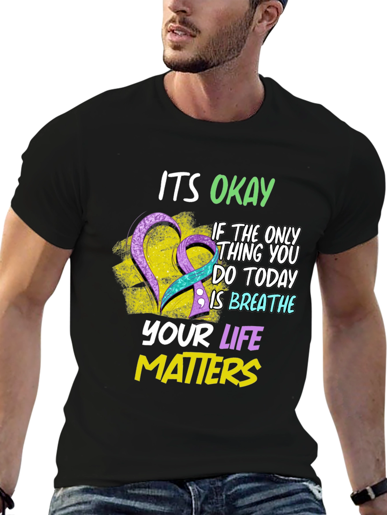 Its Okay Mental Health Awareness T-Shirt
